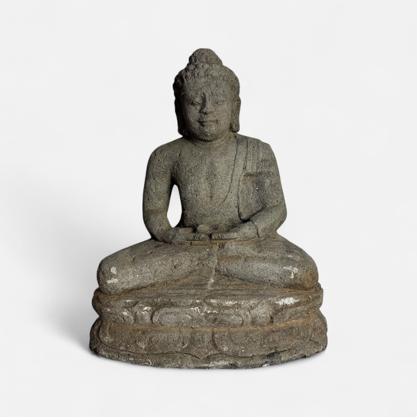 Antique Southeast Asian Seated Buddha Garden Sculpture (1 of 7)