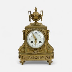 Neoclassical Style Ormolu Clock