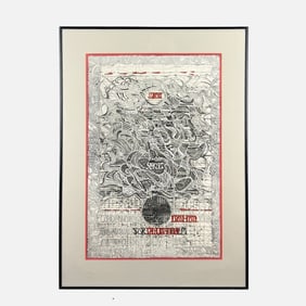 Krystyna Smiechowska Color Etching Framed Print