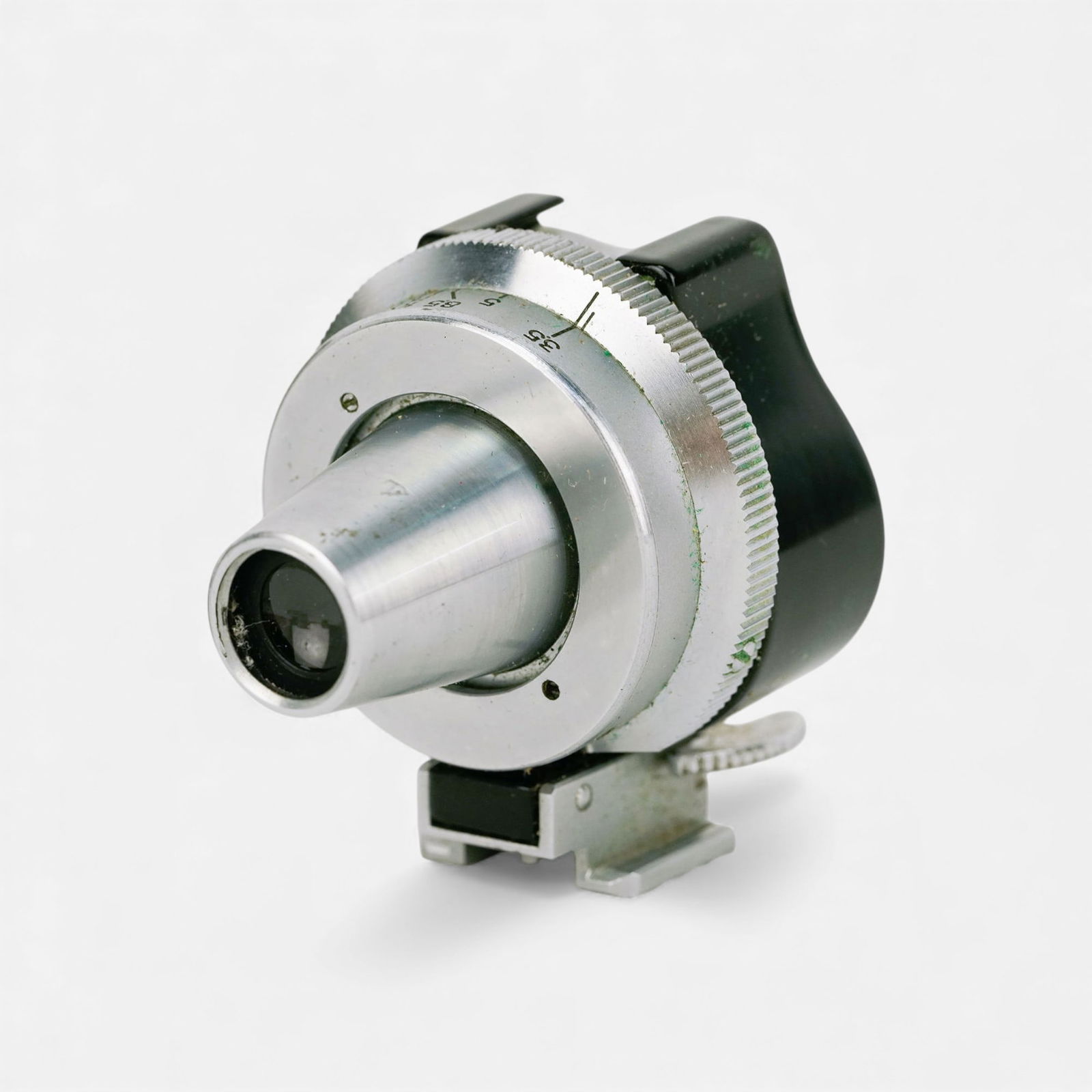 Tanack Lyra Shaped Viewfinder: Used condition as shown, untested.For shipping, we highly recommend Donald Camden at UPS Store 4608. Alternatively, reach out to one of our preferred shippers listed at the link below or elect for Liv