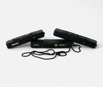 Three Minox Subminiature Spy Cameras