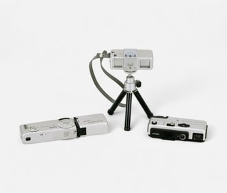 Three Minolta Subminiature Cameras