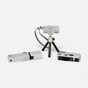 Three Minolta Subminiature Cameras