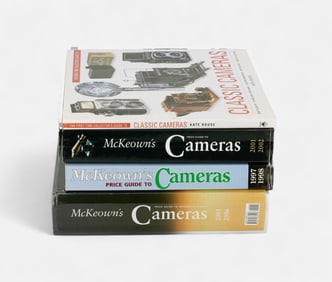 Three McKeown's Cameras Hard Cover Books