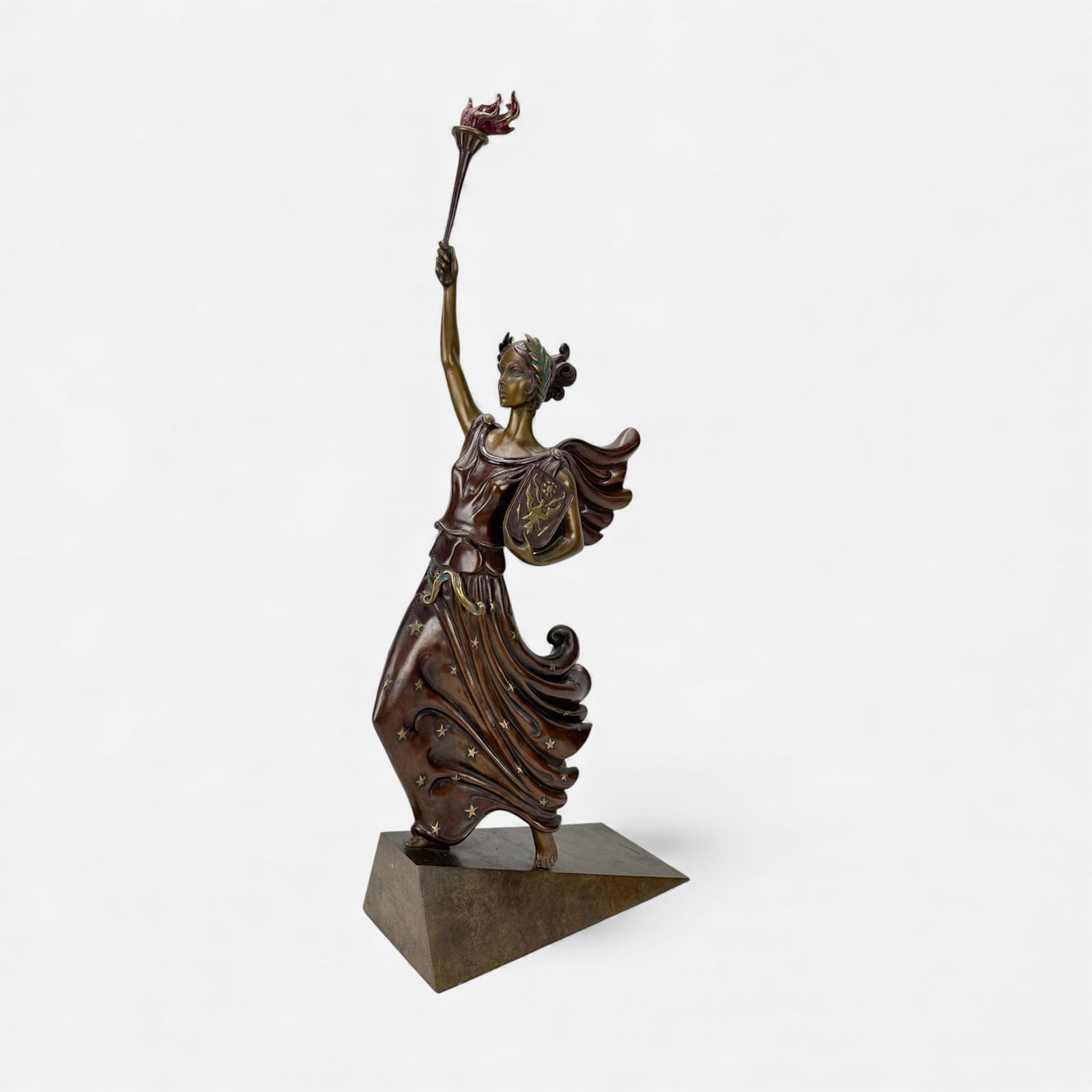 Erte "Liberty, Fearless and Free" Bronze Sculpture #404/500 (1 of 10)