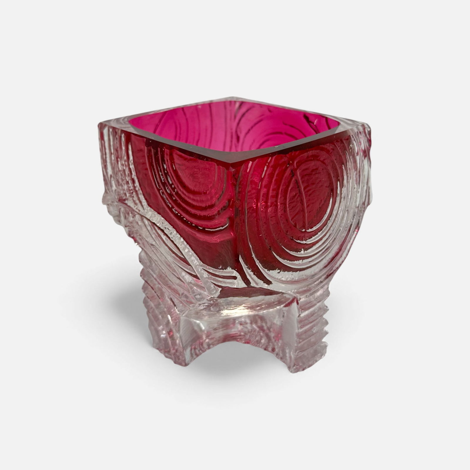 Michael Mikula Contemporary Studio Art Glass Sculptural Vessel #2 (1 of 7)