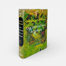 Gabriel Garcia Marquez 1970 First American Edition One Hundred Years of Solitude Hardcover Book w/dj