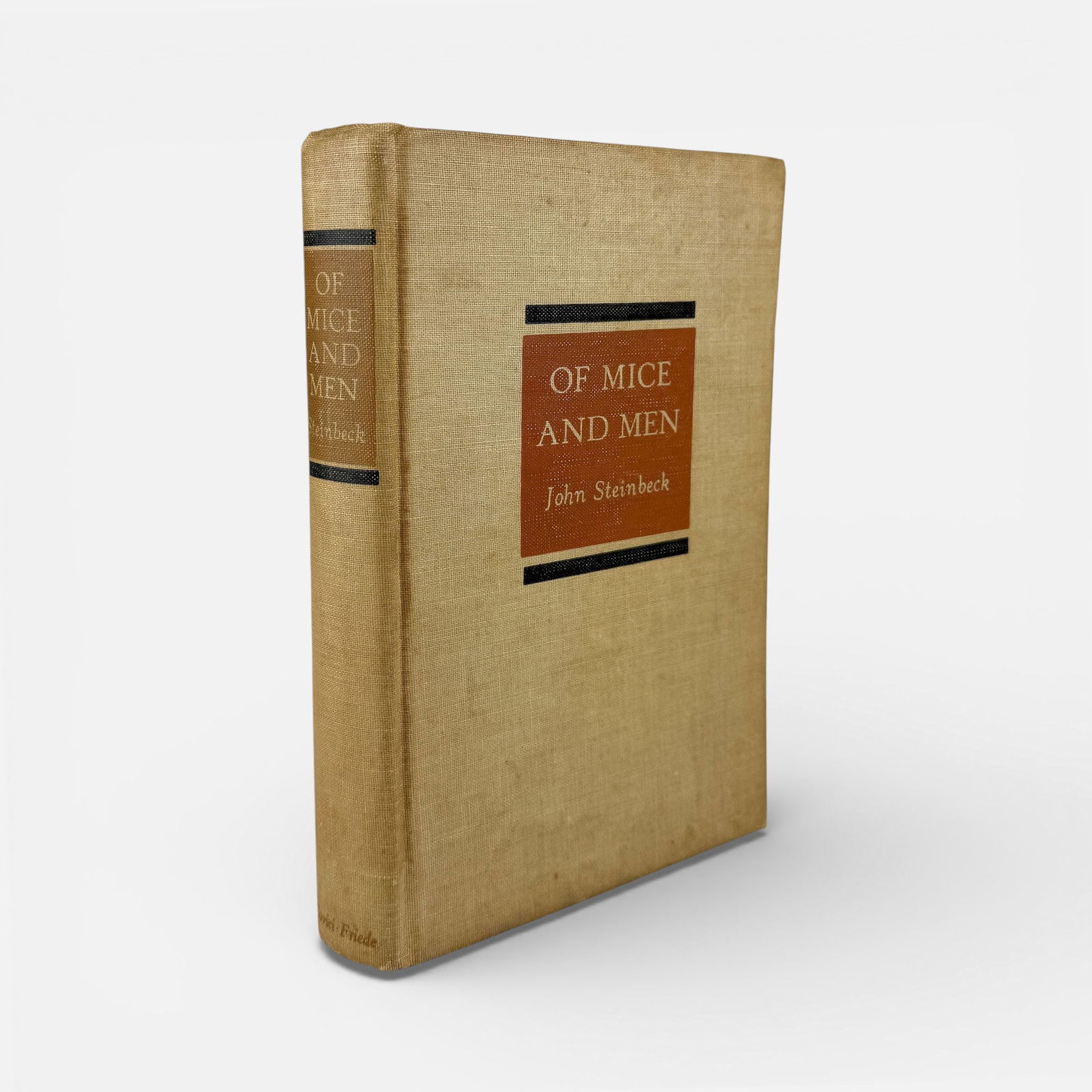 John Steinbeck 1st Edition 1937 Of Mice and Men Hardcover Book (1 of 8)