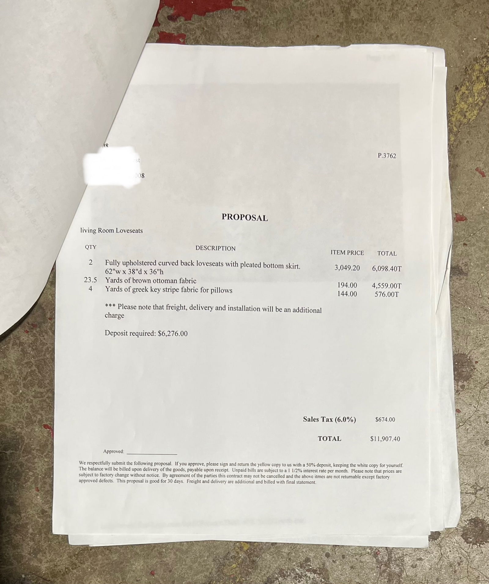 Pearson Kidney Shaped Upholstered Loveseat Sofa #1 w/Matching Throw Pillows - 8