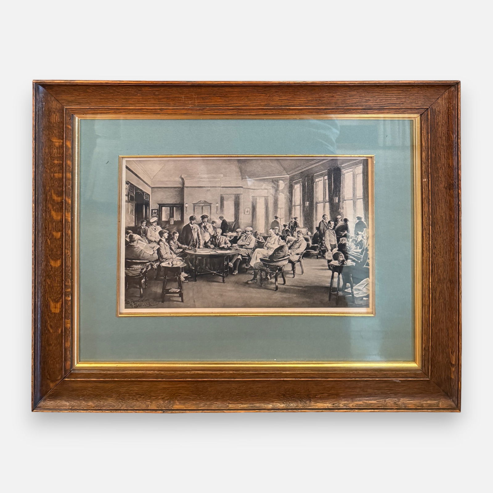 James Michael Brown "Surviving Amateur Champions - Hoylake 1906" Framed Golf Print (1 of 4)