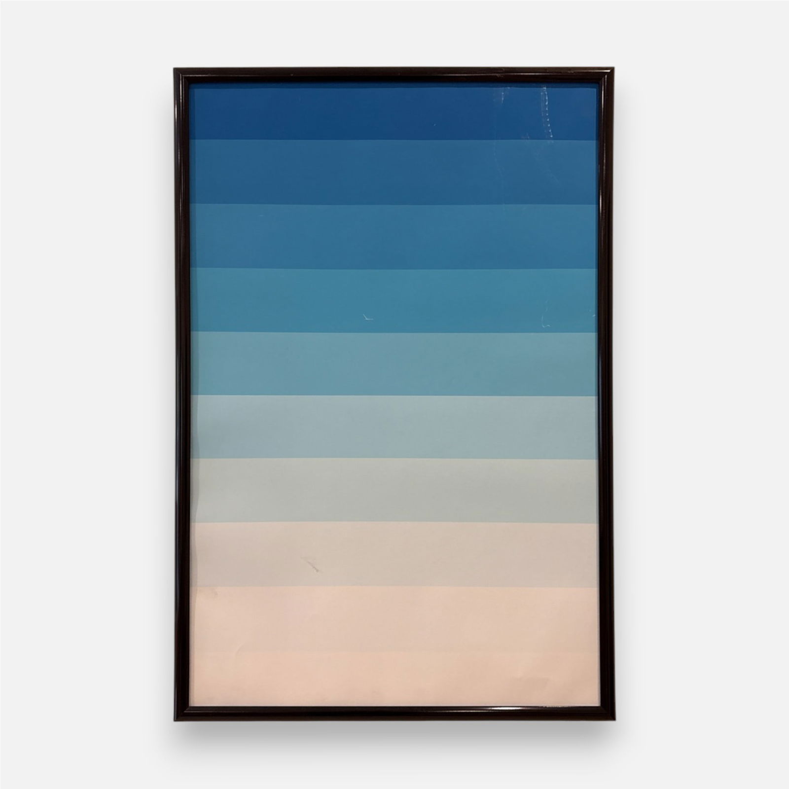 Norman Zammitt Style Silkscreen Framed Modernist Framed Print (1 of 5)