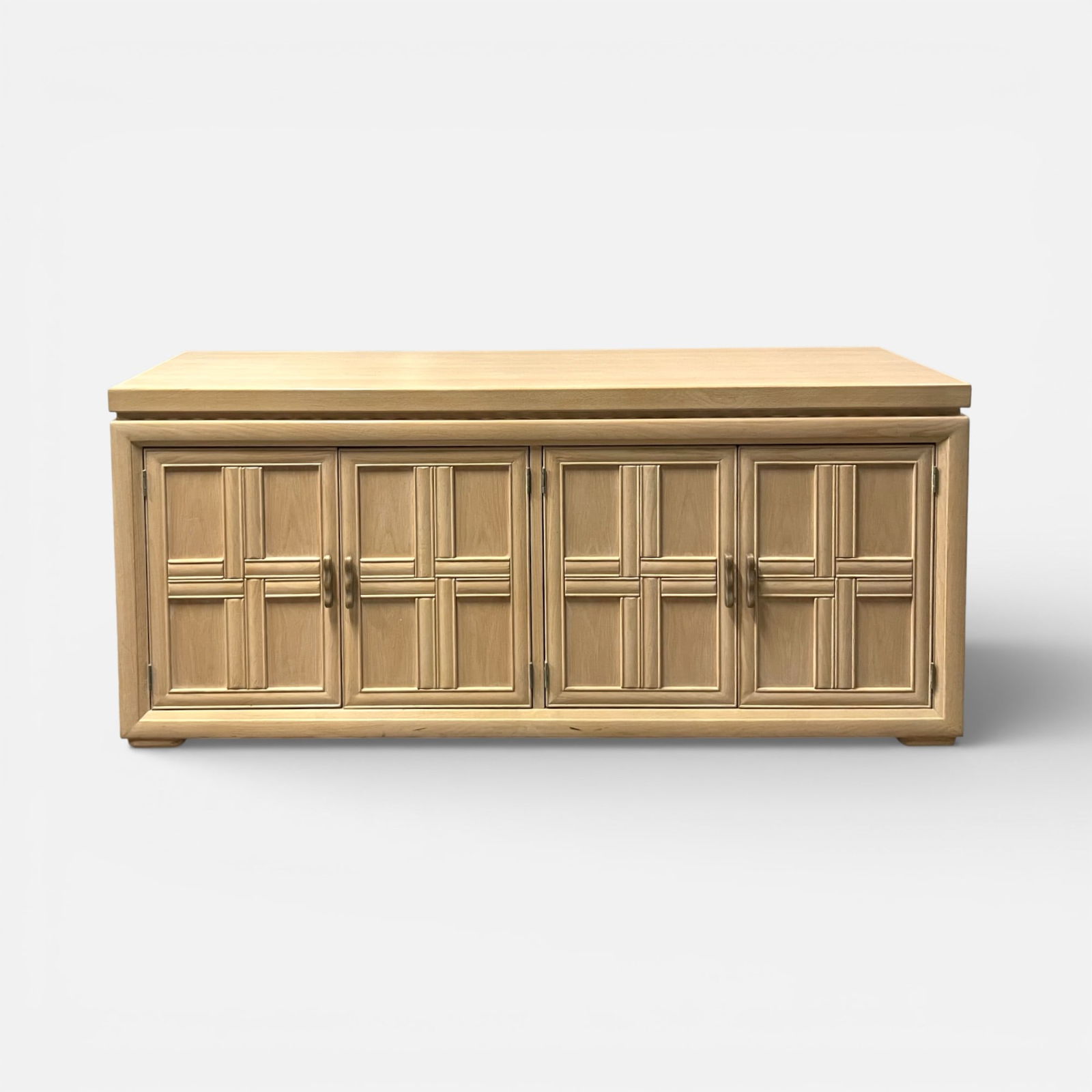 Vintage 1970s Henredon Four-Door Low Dresser Bureau (1 of 5)