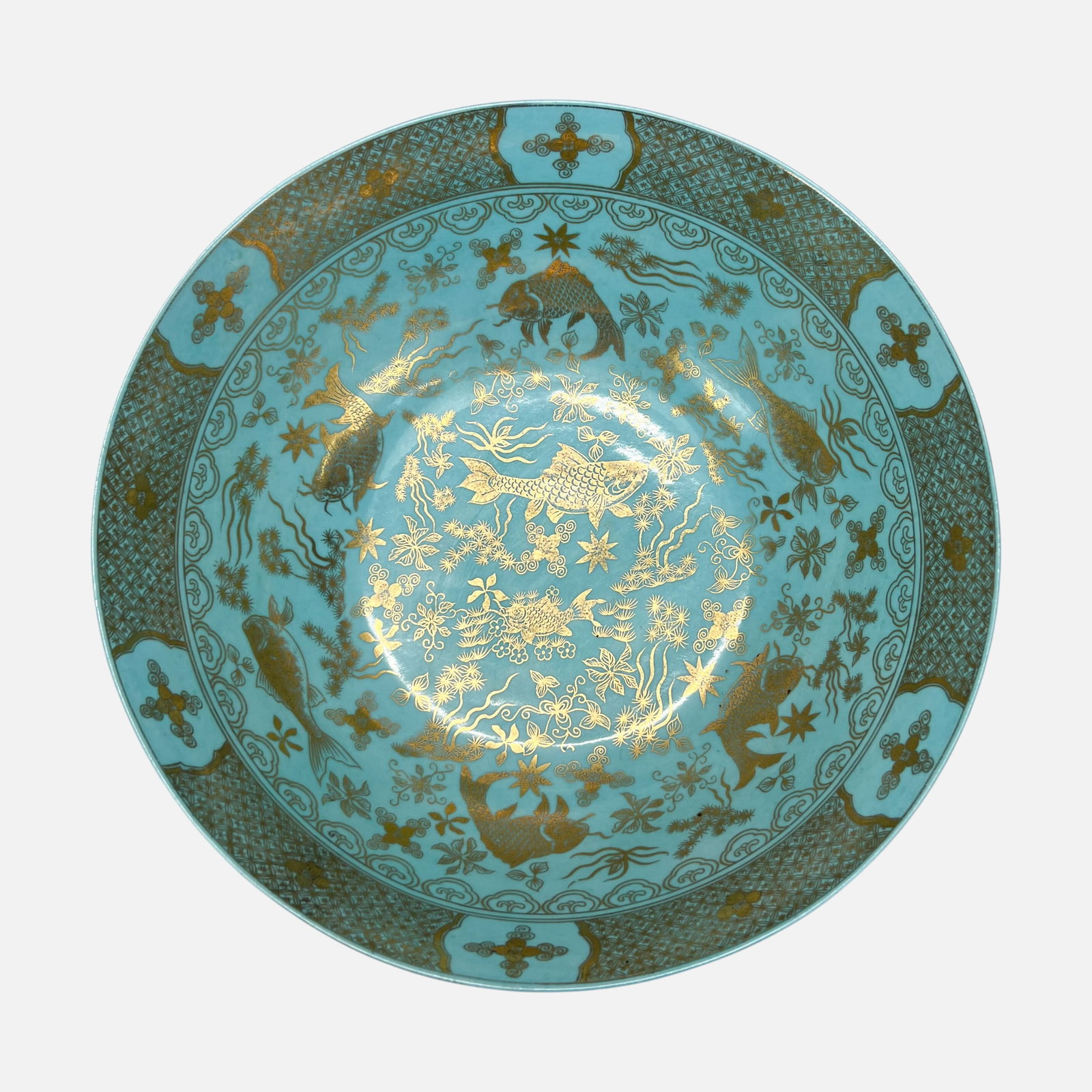 Chinese United Wilson Porcelain Centerpiece Bowl (1 of 5)