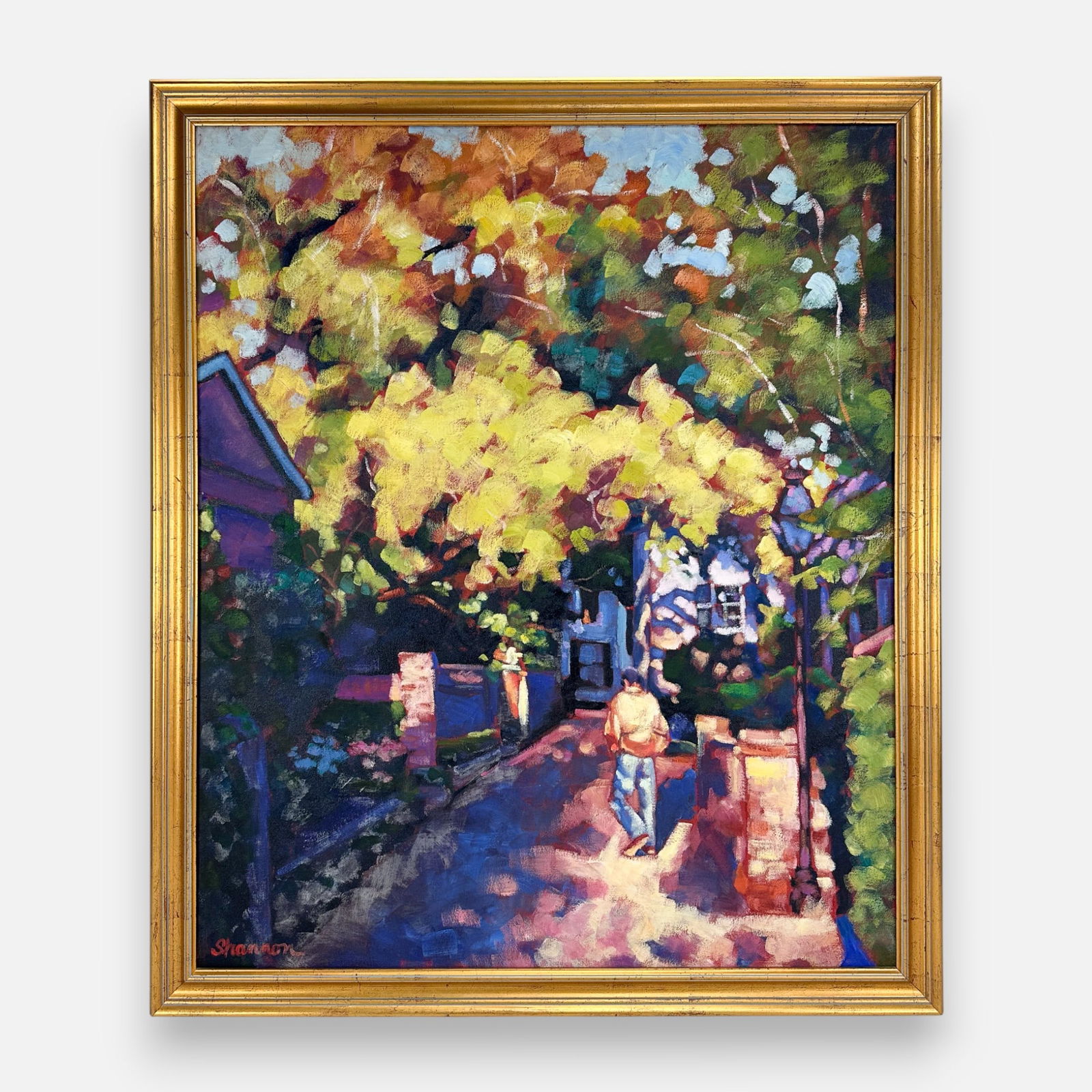 Shannon Smith Hughes Oil on Canvas Painting Framed (1 of 7)