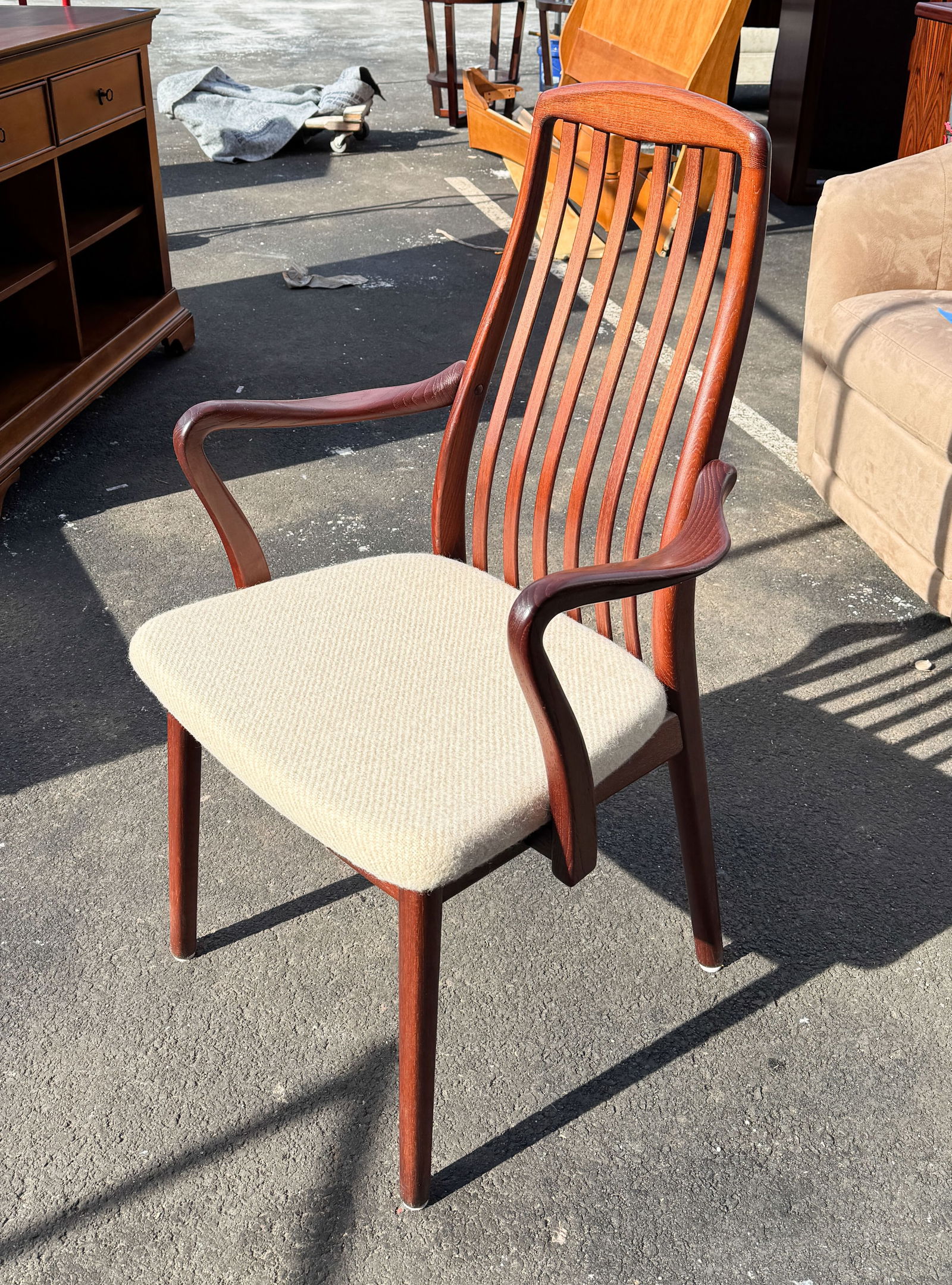 Set of Six Preben Schou Danish Modern MCM Rosewood Dining Chairs - 5