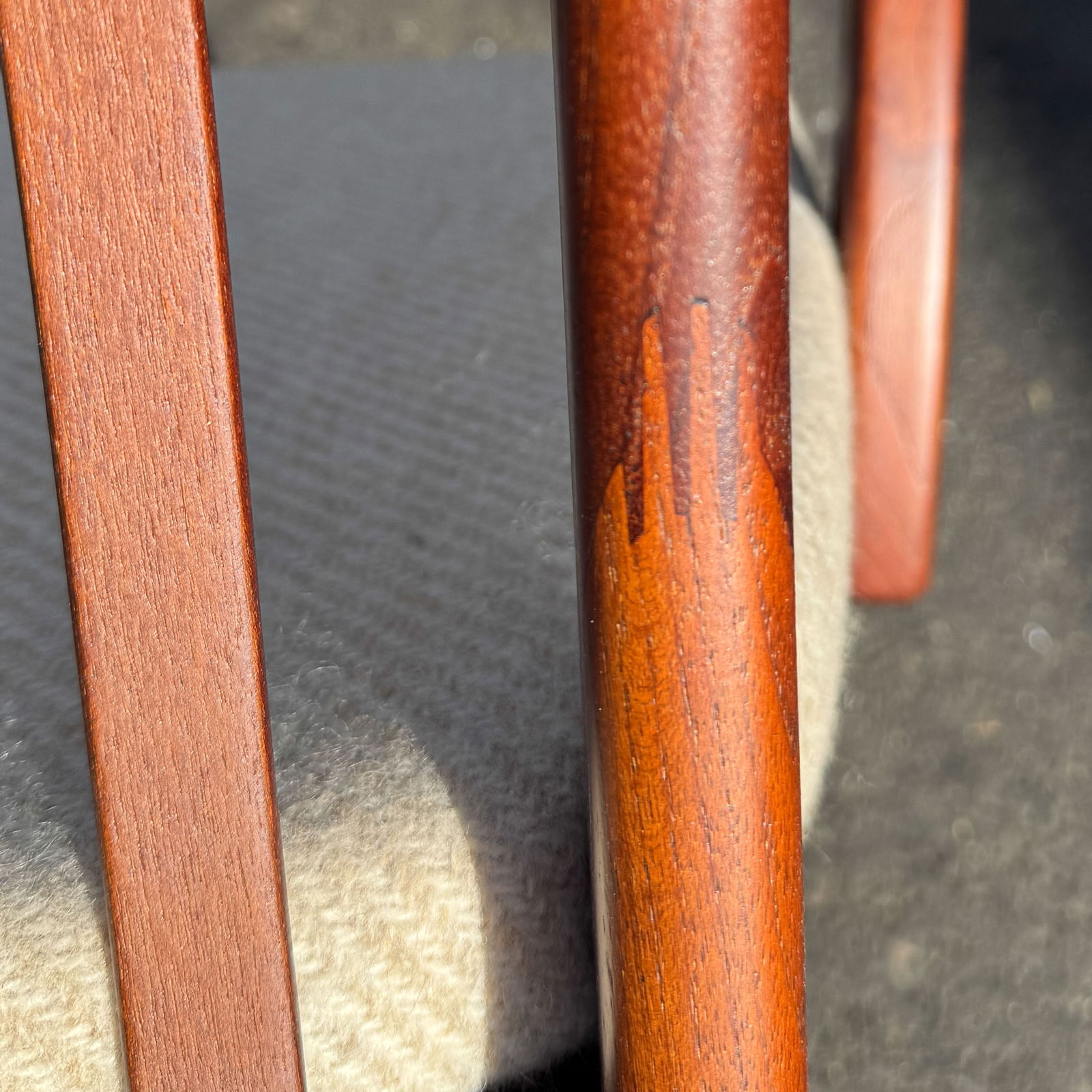 Set of Six Preben Schou Danish Modern MCM Rosewood Dining Chairs - 7