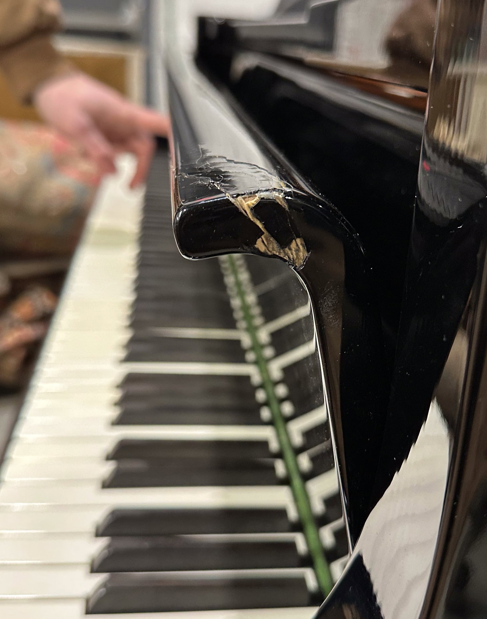 1982 Hand Built Bosendorfer Model 200 6'7" Grand Piano Austrian Ebony Lacquer Case - 13