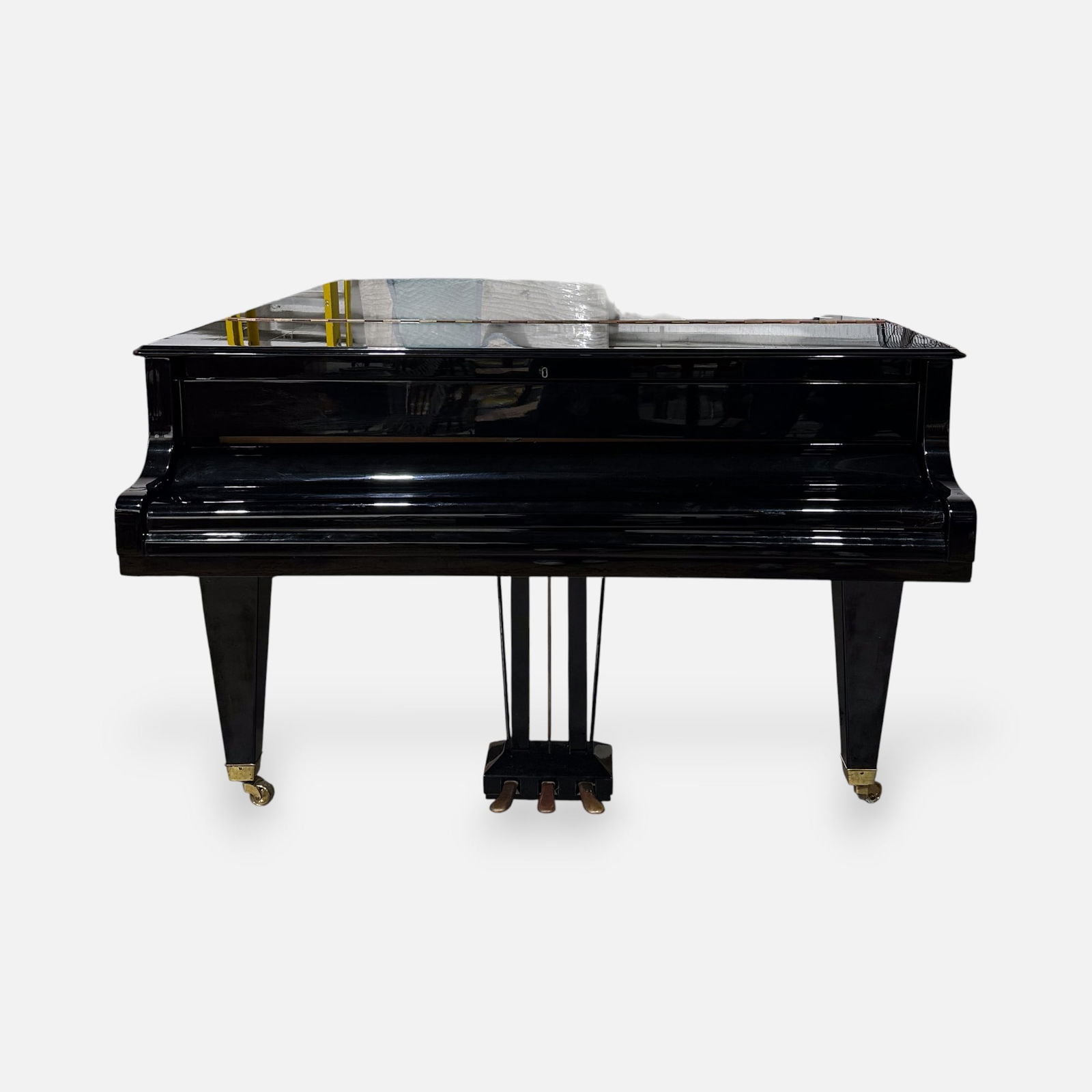 1982 Hand Built Bosendorfer Model 200 6'7" Grand Piano Austrian Ebony Lacquer Case - 2