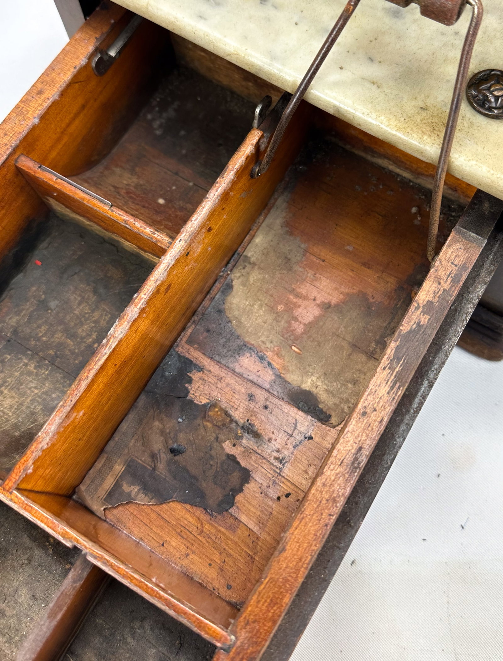 Antique 1913 Model 13 Brass National Cash Register - 7