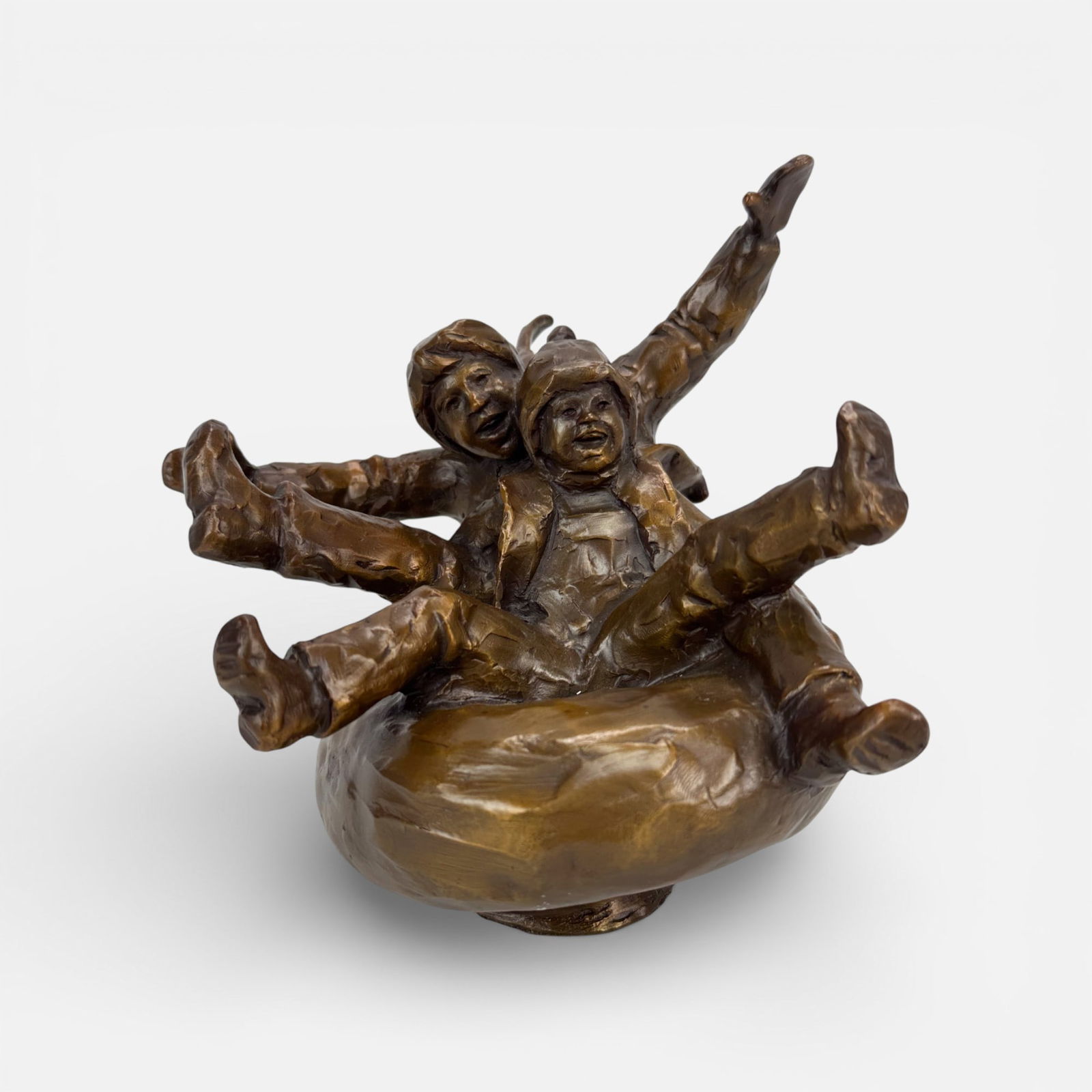 Gary Lee Price "Tubin!" 1993 Limited Edition Bronze Sculpture: Gary Lee Price (American, Contemporary), signed, numbered #83/250, and titled "Tubin!".For shipping, we highly recommend Donald Camden at UPS Store 4608. Alternatively, reach out to one of our preferr