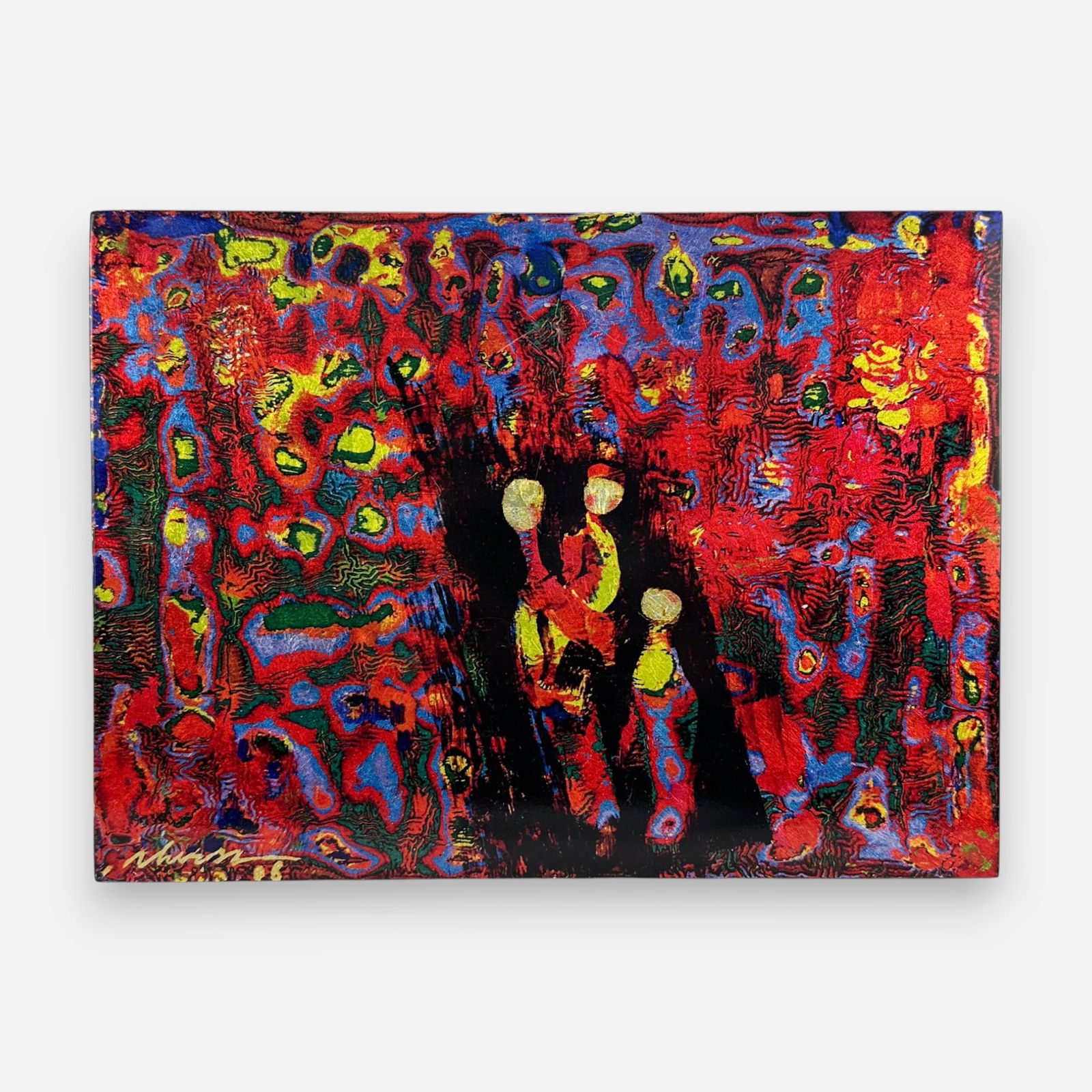 Bui Mai Hien 2006 Lacquer on Panel Painting (1 of 4)