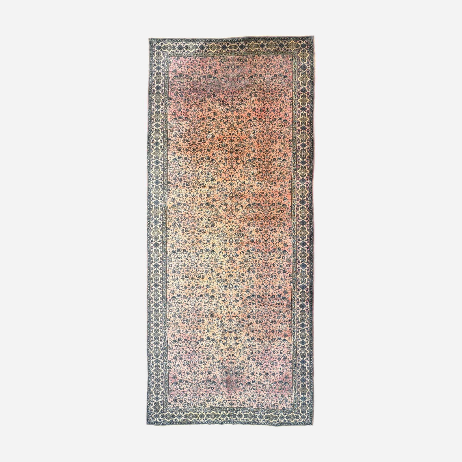 Persian Keshan Hand-Knotted Wool Room-Size Carpet 19' 9" x 7' 6" (1 of 16)