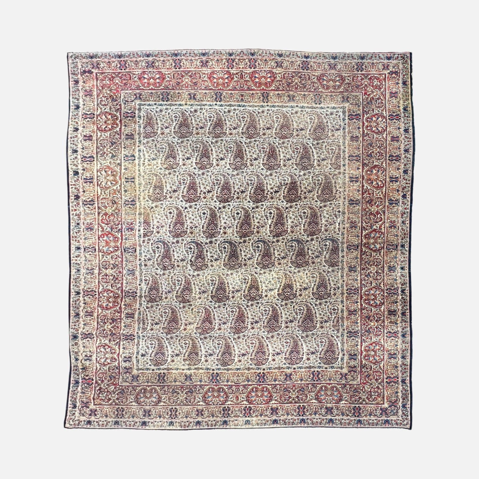 Persian Kerman Hand-Knotted Wool Carpet 14' x 10' 4" (1 of 16)