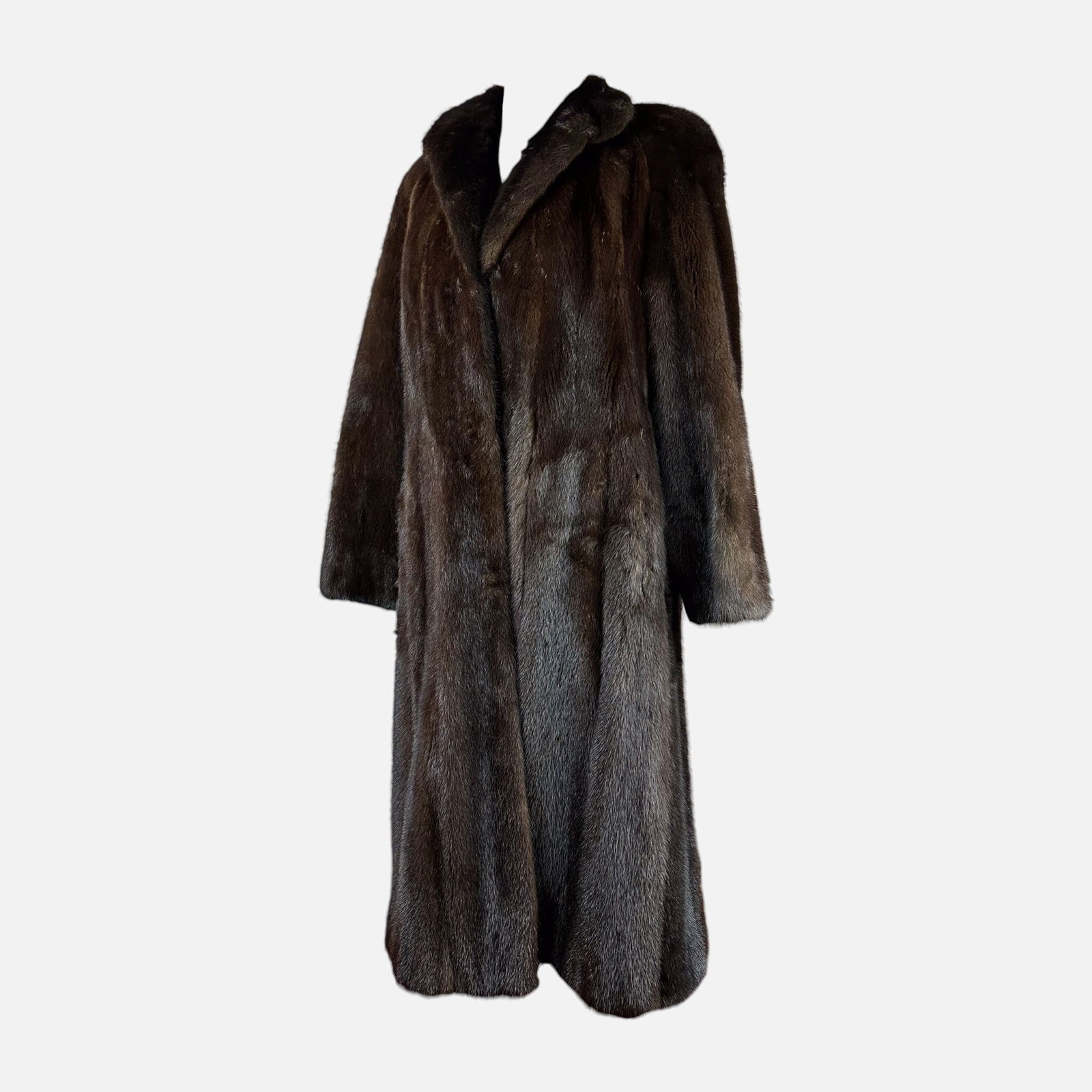 Blackglama Dark Ranch Full-Length Mink Coat (1 of 3)