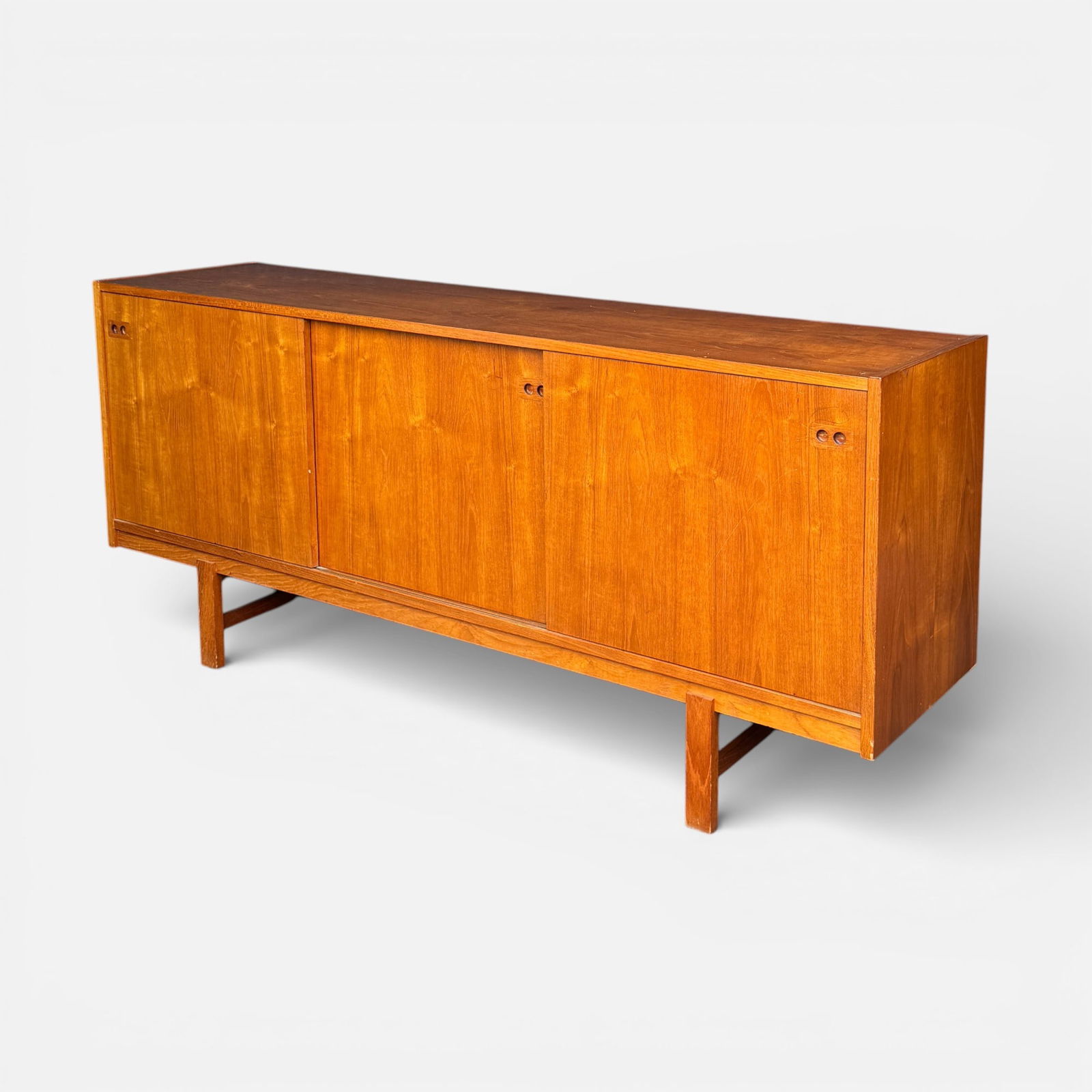 Ib-Kofod Larsen Danish MCM Teak Credenza Sideboard (1 of 12)