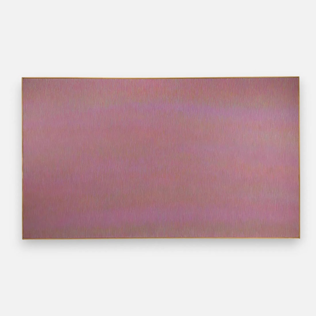 Elizabeth Palay "Down Pour" 1981 Abstract Composition Oil on Canvas 78" Painting Framed (1 of 8)