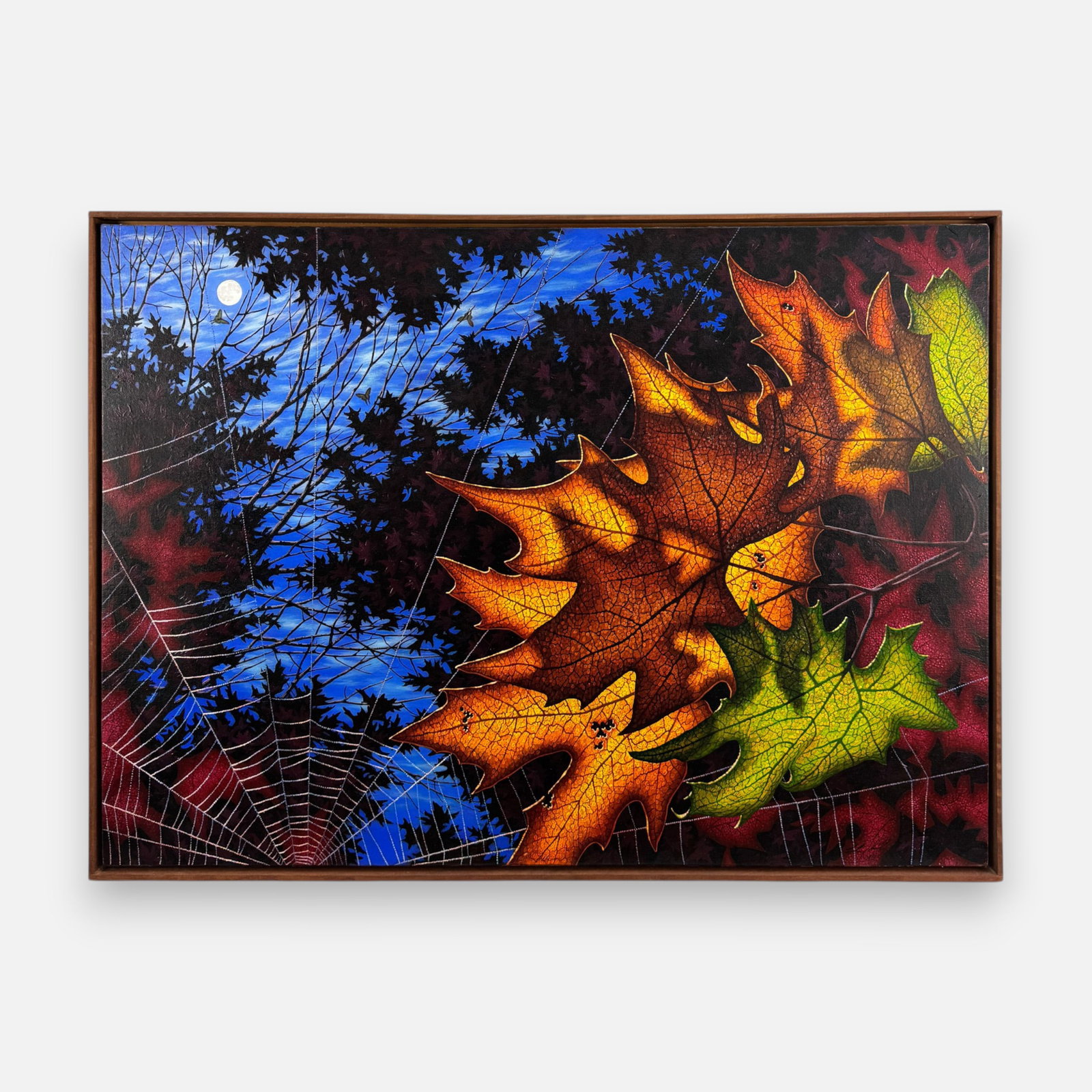 Leonard Koscianski "Leaf Shadows" 2013 Oil on Canvas Painting (1 of 8)