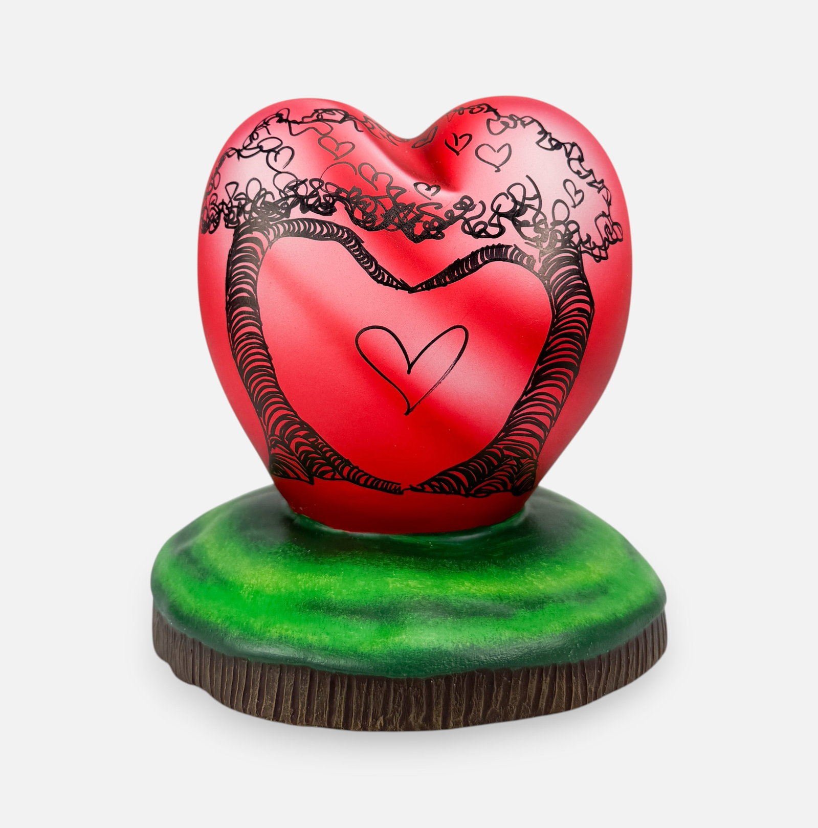 Fabio Napoleoni 2010 Mixed Media Heart Sculpture (1 of 7)