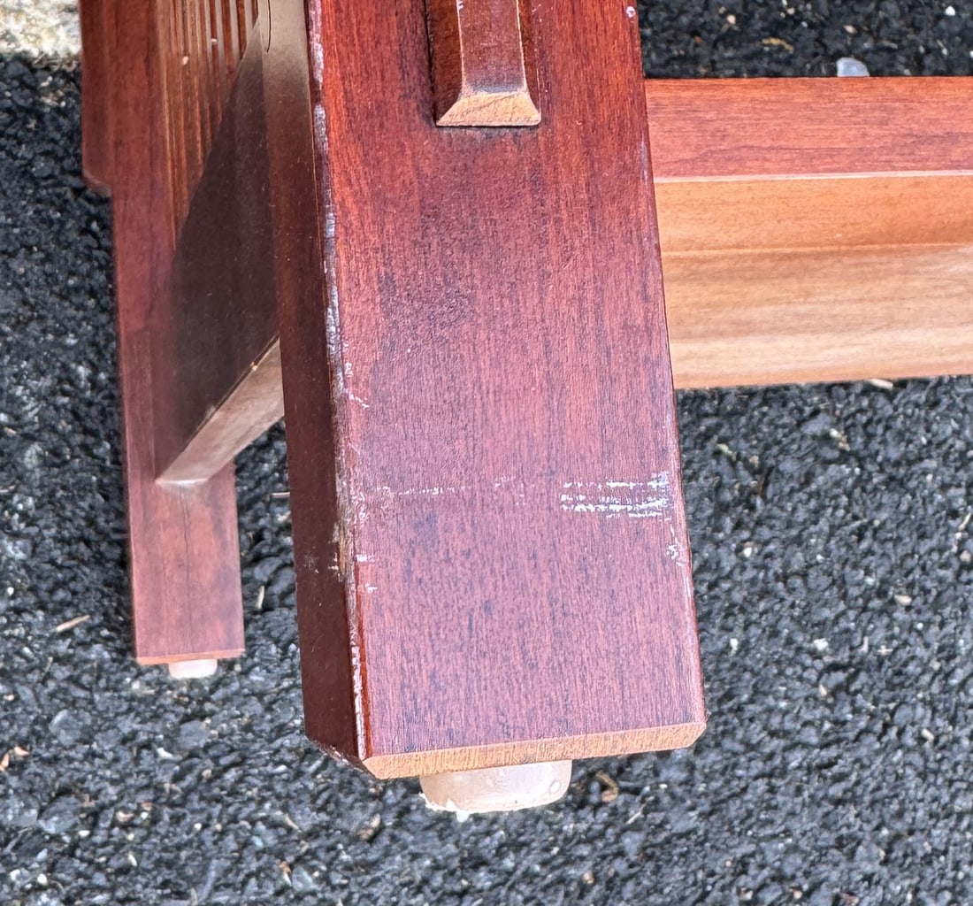 Modern Stickley Cherry Coffee Table - 7