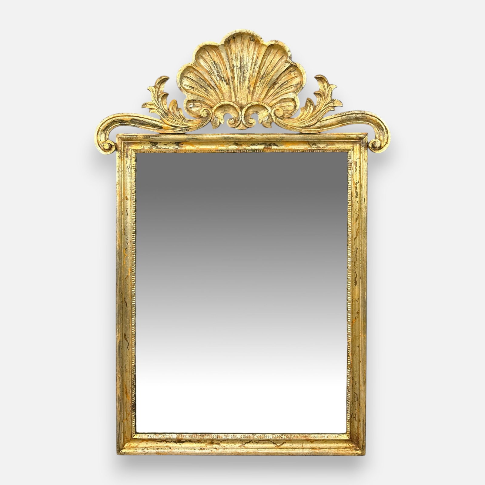La Barge Rococo Style Gilt Wood Wall Mirror (1 of 5)