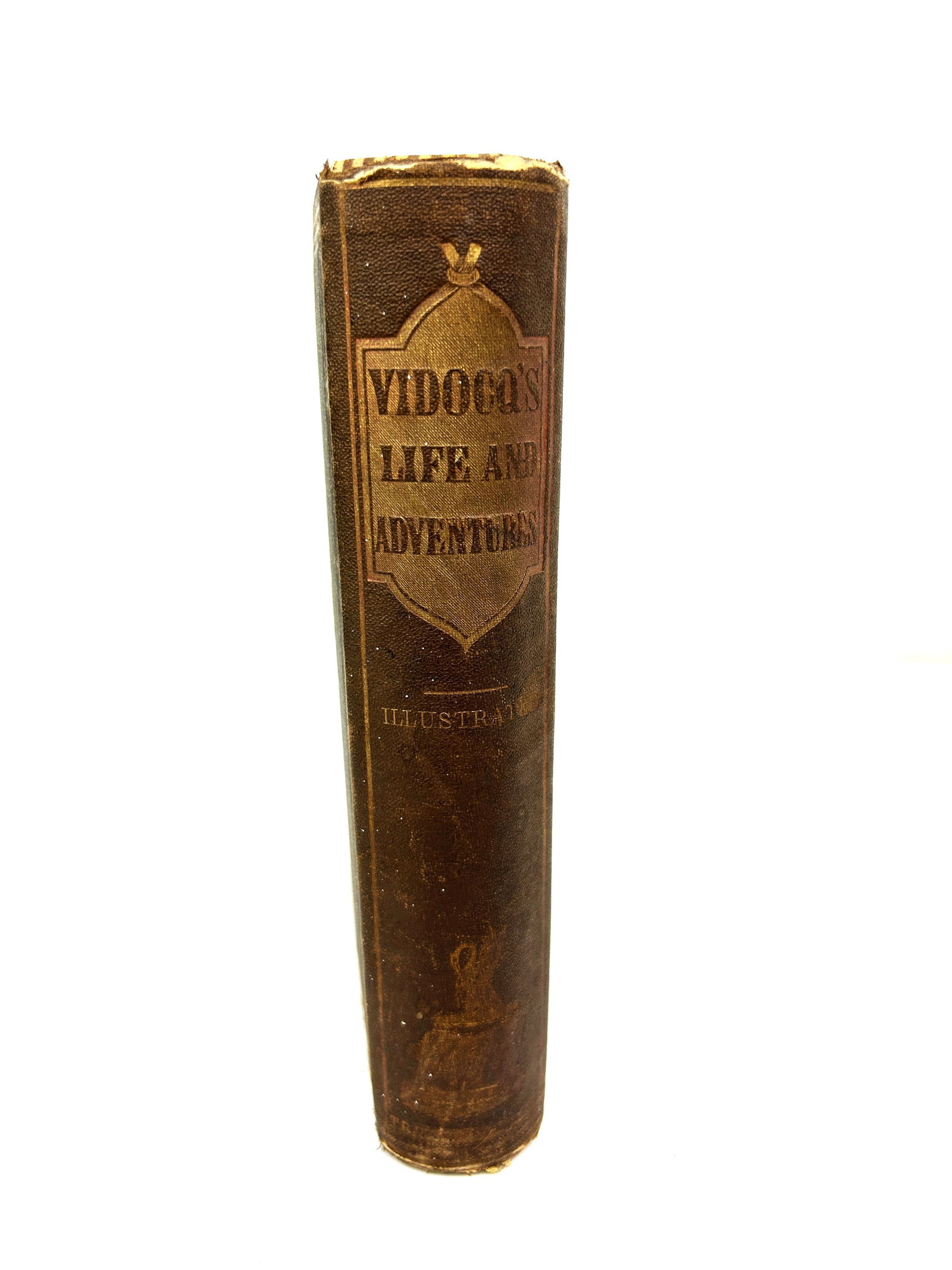 "Vidocq's Life and Adventures With The French Police" 1859 1st Edition Philadelphia Antique Book: Gilt-stamped cloth, no dustjacket. Fair to good overall. For shipping, we highly recommend Donald Camden at UPS Store 4608. Alternatively, reach out to one of our preferred shippers listed at the link