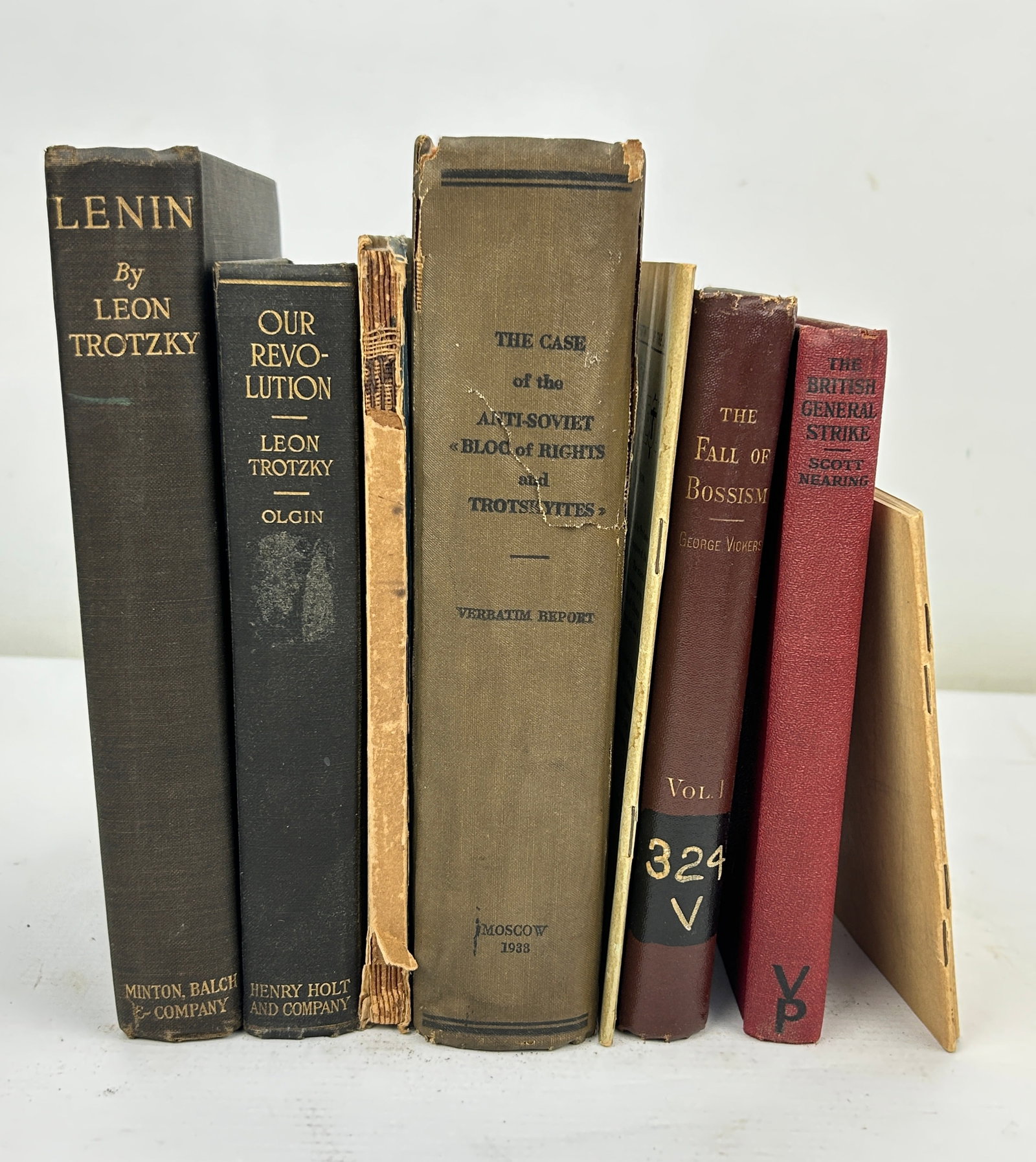 Collection of Nine Original American Communist/Socialist Books & Pamphlets Leon Trotsky & More (1 of 20)