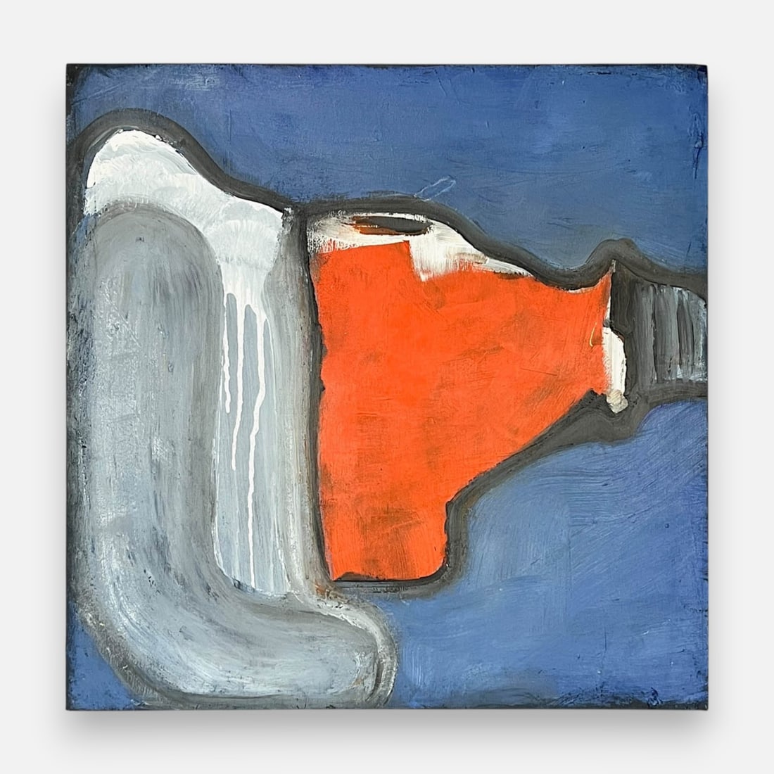 Joseph Kieffer "Whatchacallit" Acrylic on Board, Signed en Verso (1 of 2)