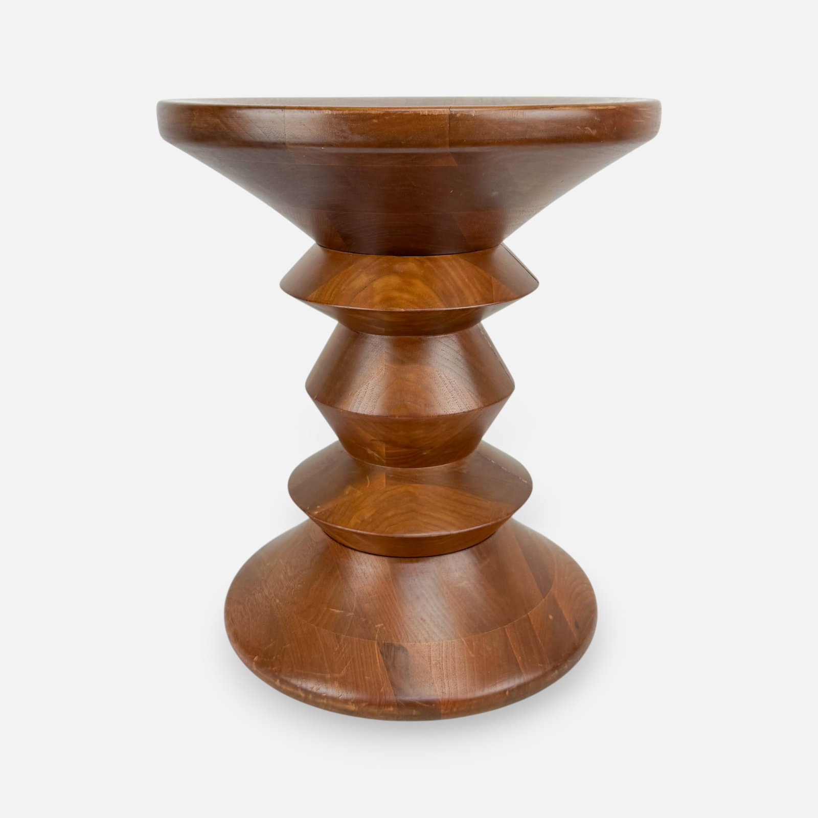 Charles & Ray Eames for Herman Miller MCM Walnut "Stool Side Table #2 (1 of 10)