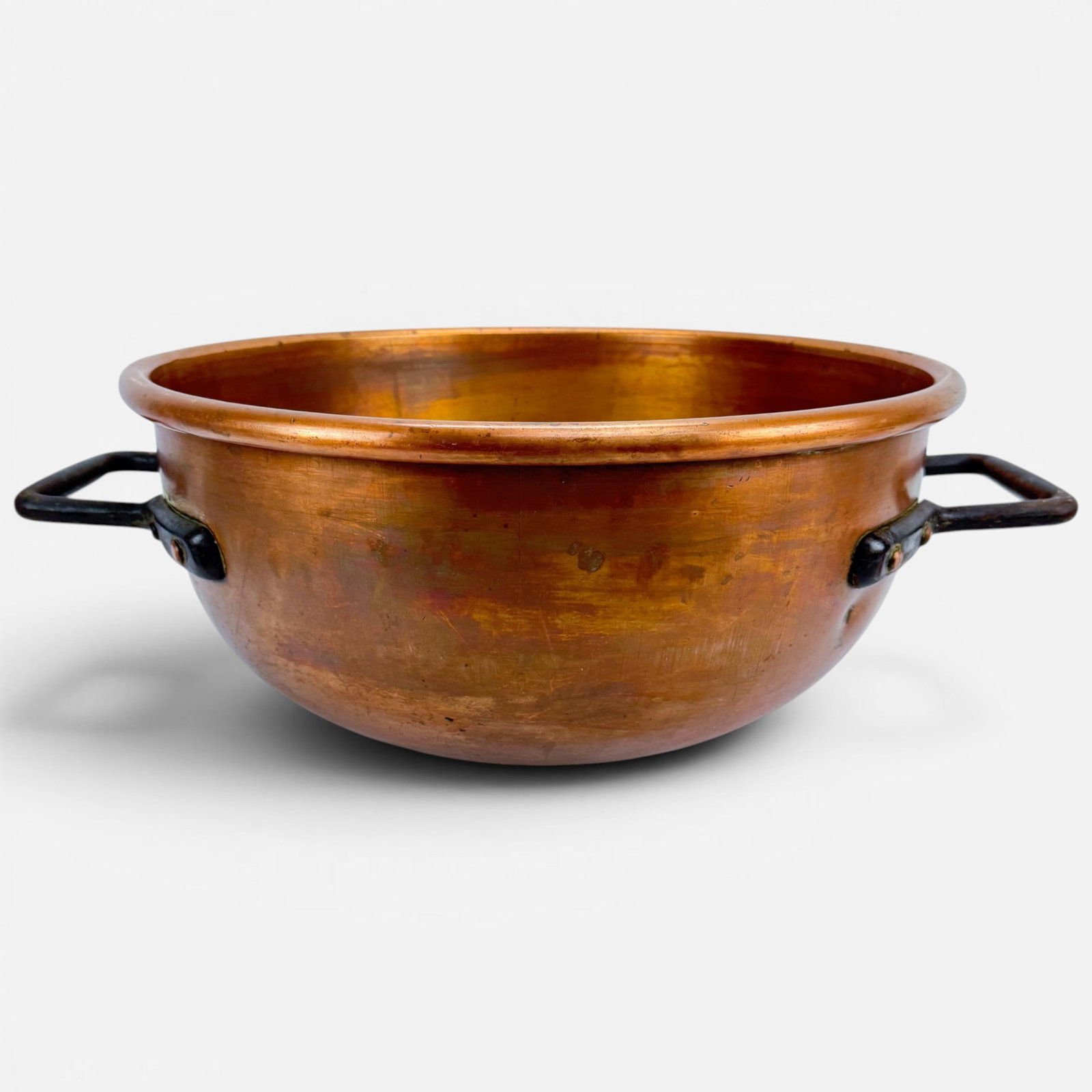 Antique Large Copper Chocolate Pot Kettle w/Handles (1 of 12)