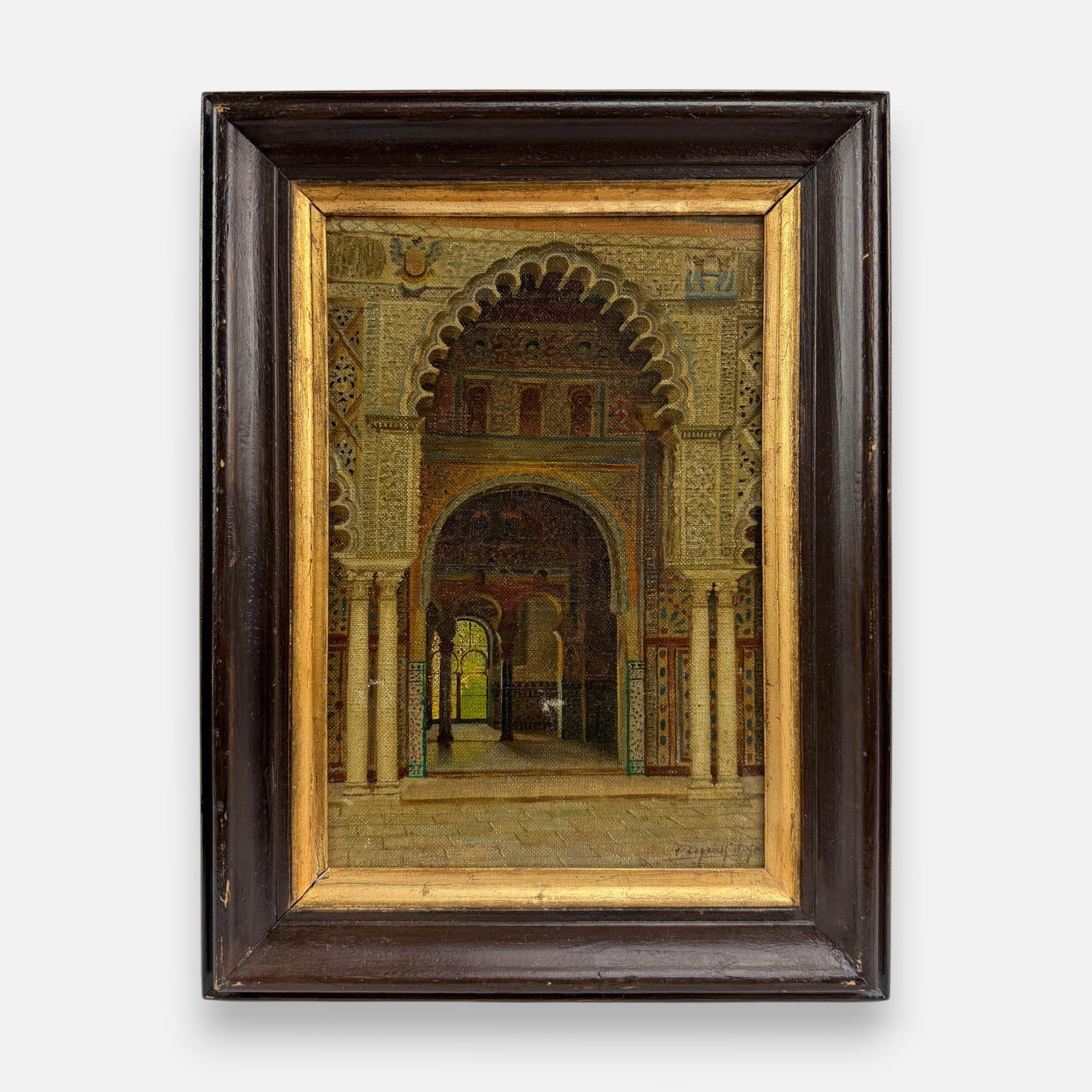 Fernando Liger Hidalgo Orientalist Oil on Canvas Painting (1 of 7)
