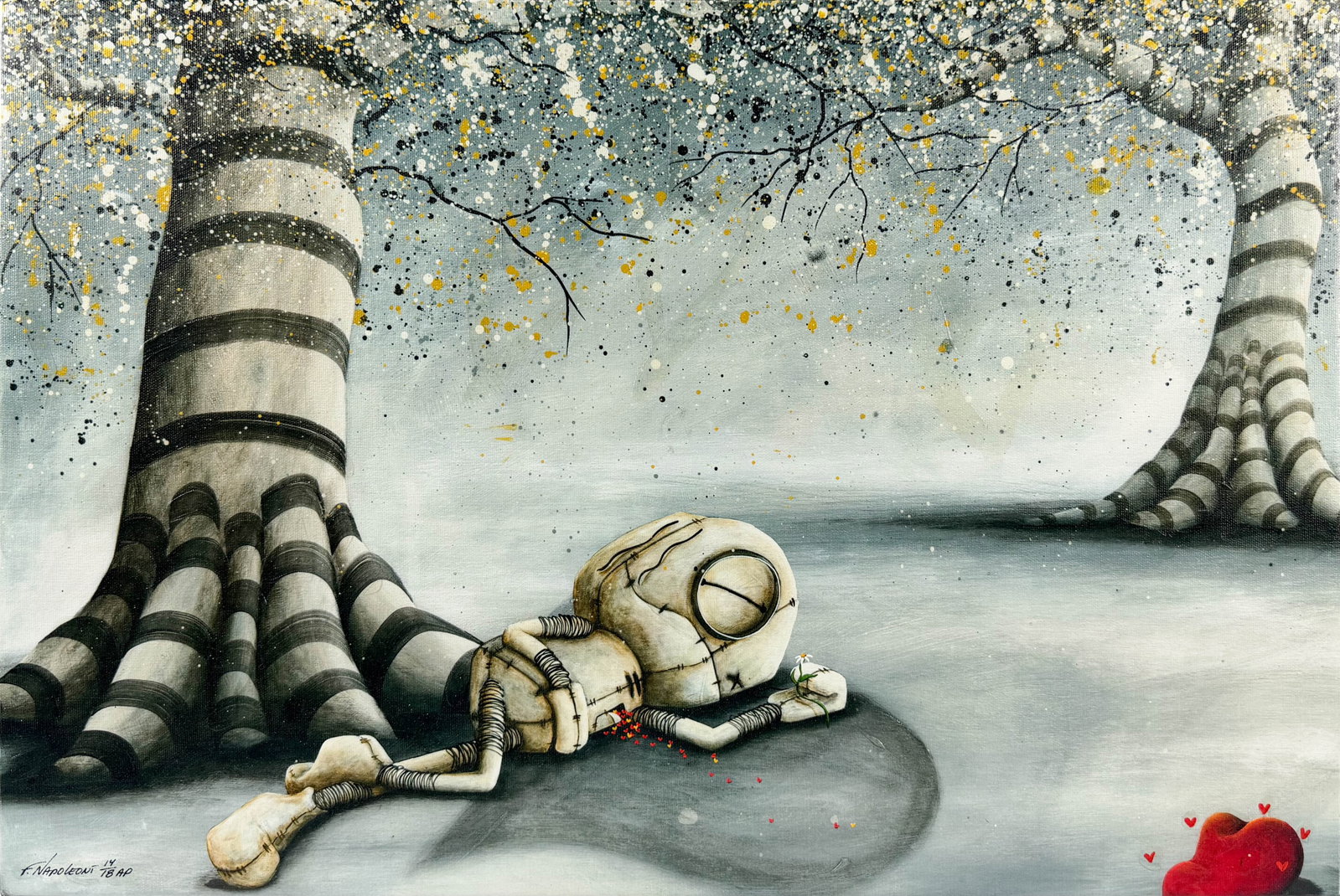 Fabio Napoleoni "In the Shadow of Hope" Artist Proof Giclee on Canvas (1 of 6)