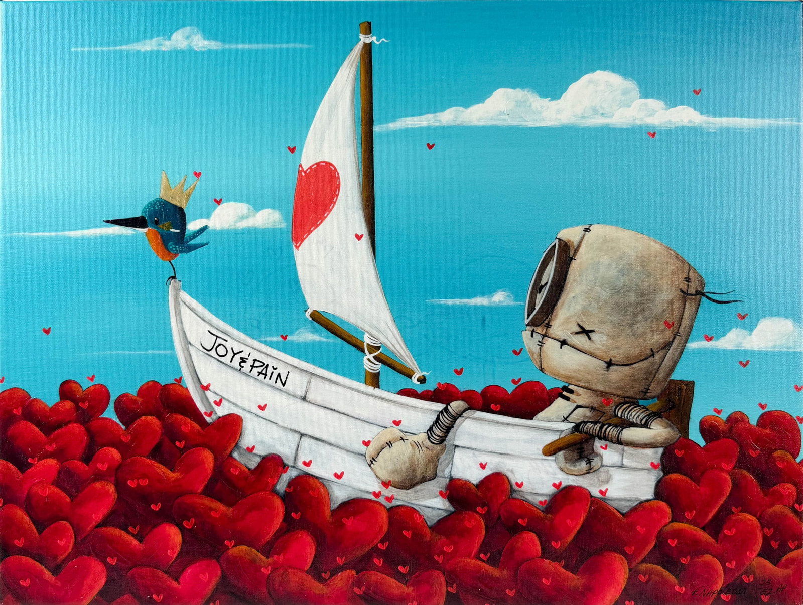 Fabio Napoleoni "Sailing Takes Me Away" Artist Proof Giclee on Canvas (1 of 7)