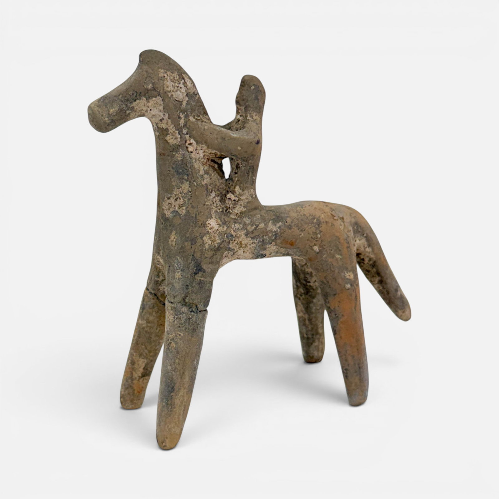 Boeotian Terracotta Horse & Rider Equestrian Sculpture (1 of 10)