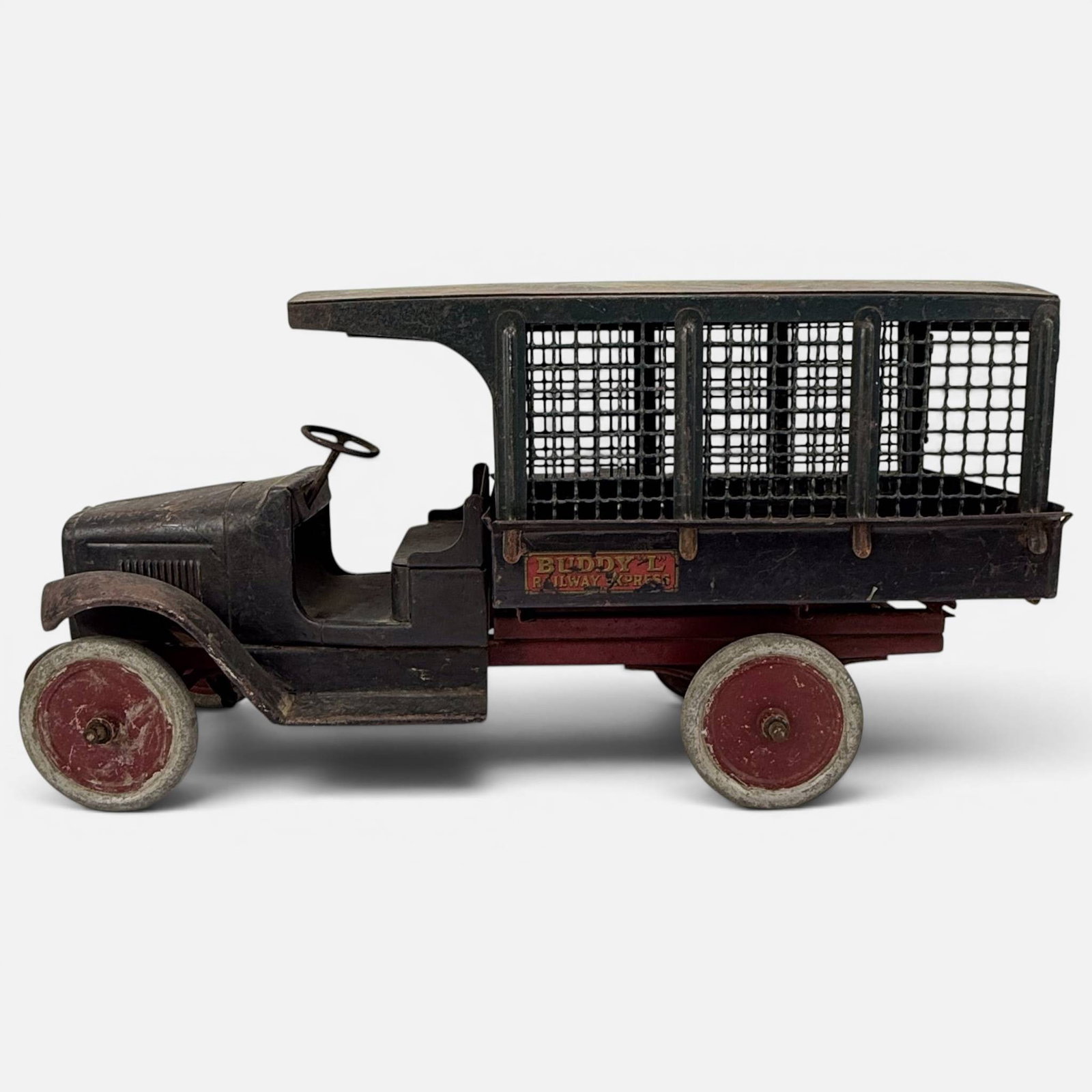 1920s Buddy L Railway Express Pressed Steel Truck Antique Transportation Toy (1 of 15)