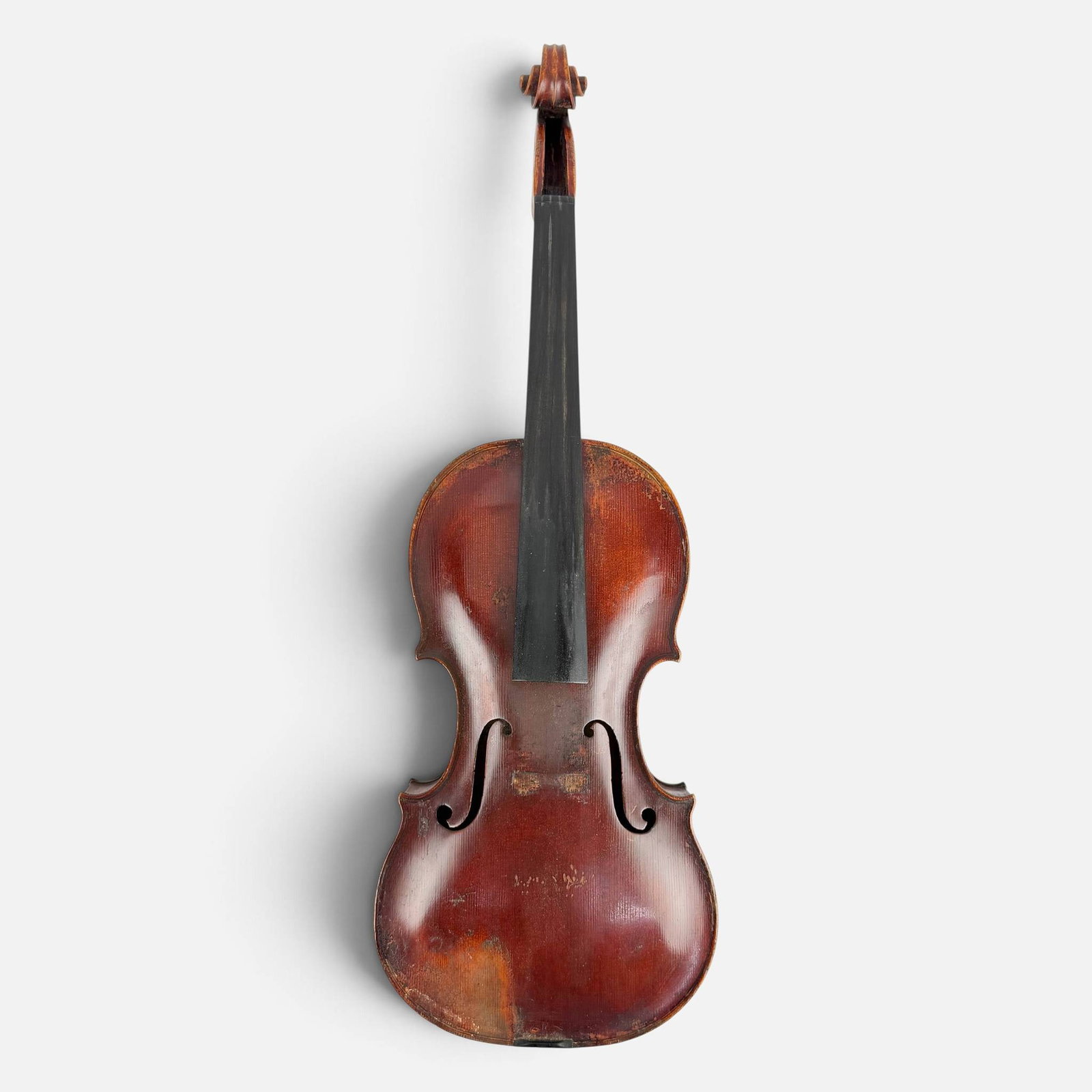 1768 Leopold Widhalm Nuremberg 4/4 Violin w/L. Bausch Bow: Violin measures approx. H: 23", W: 7 3/4", D: 3" overall, with a body length of approx. 14". Bow measures approx. 28 3/4" long. For shipping, we highly recommend Donald Camden at UPS Store 4608. Alter