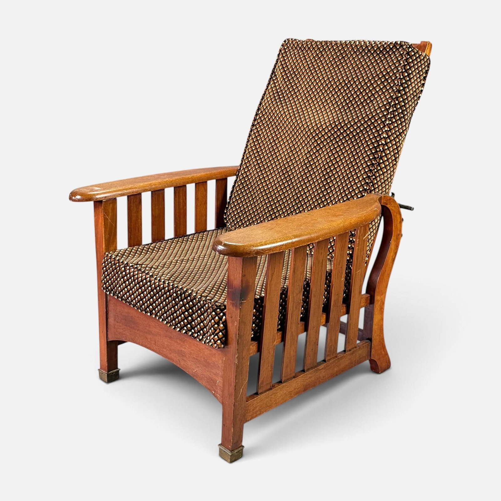 Arts & Crafts Morris Reclining Lounge Chair (1 of 7)