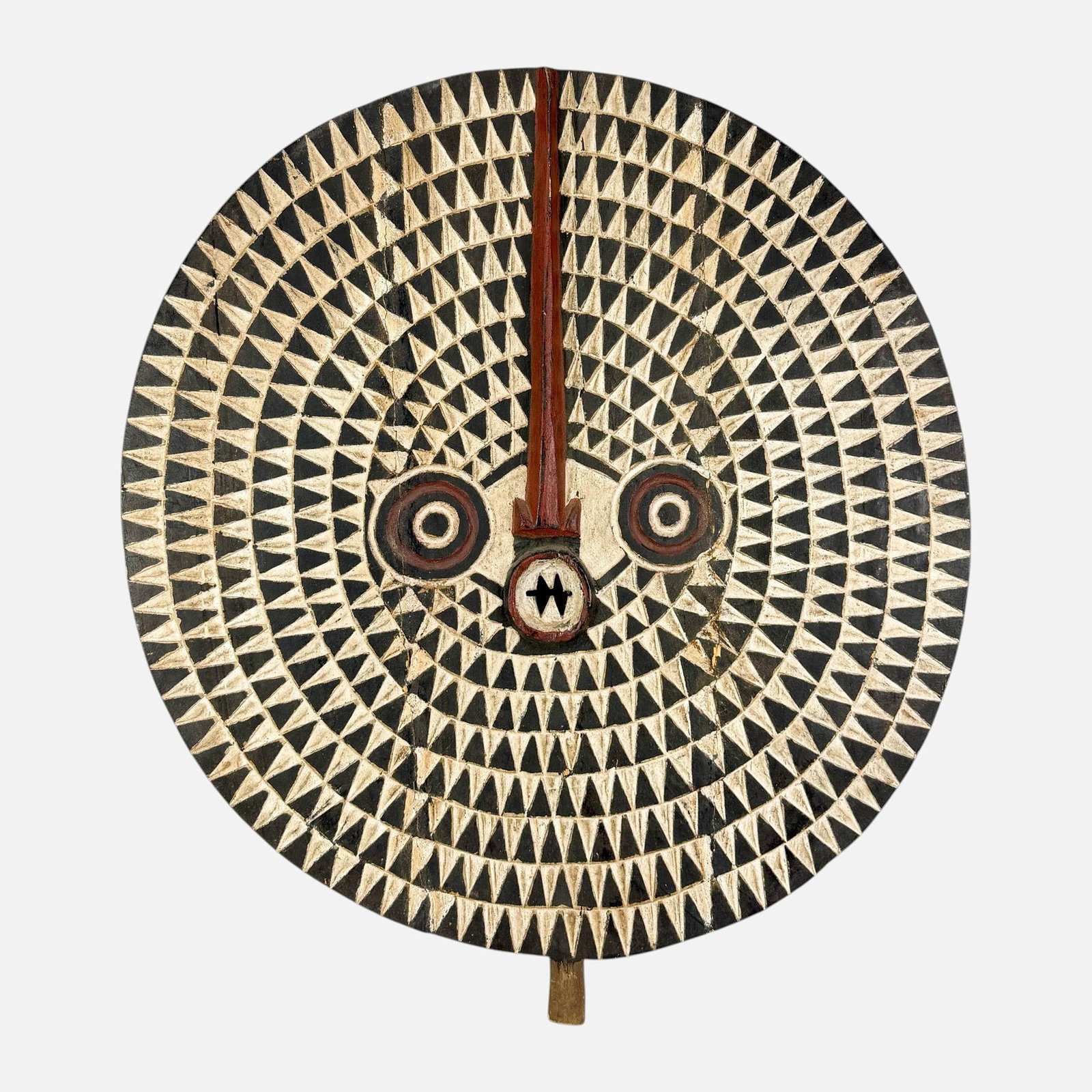 African Tribal Burkina Faso Carved & Painted Wood "Bwa" Sun Mask: See cracks. For shipping, we highly recommend Donald Camden at UPS Store 4608. Alternatively, reach out to one of our preferred shippers listed at the link below or elect for LiveShipping in the