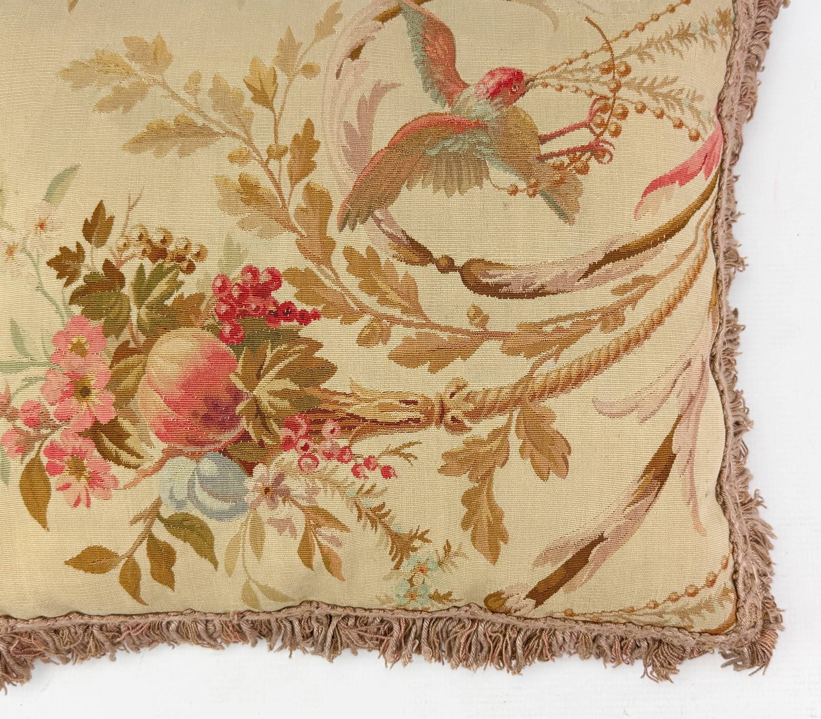 Three Belgian Needlepoint Pillows - 3