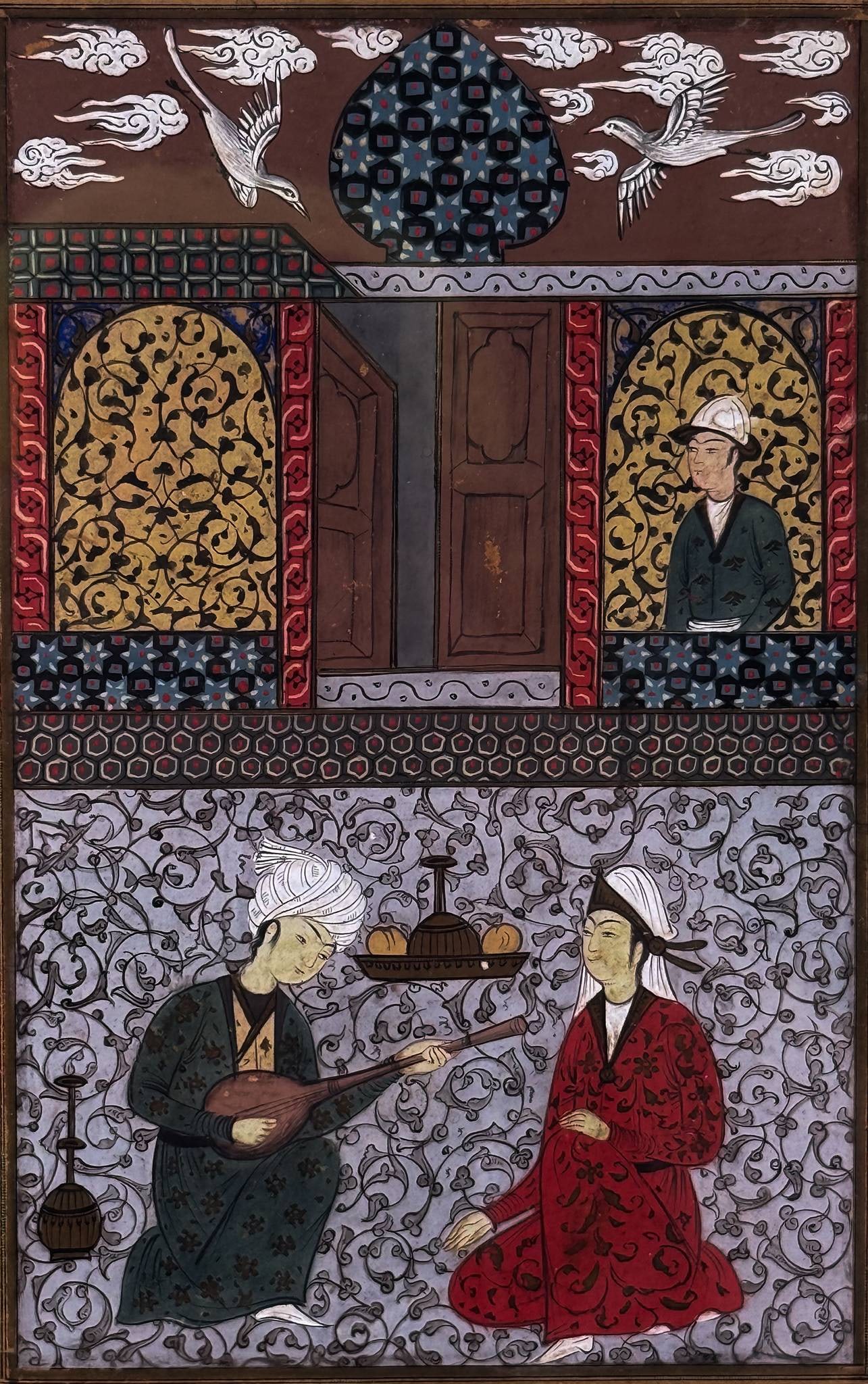Two Fine Persian Paintings - 4