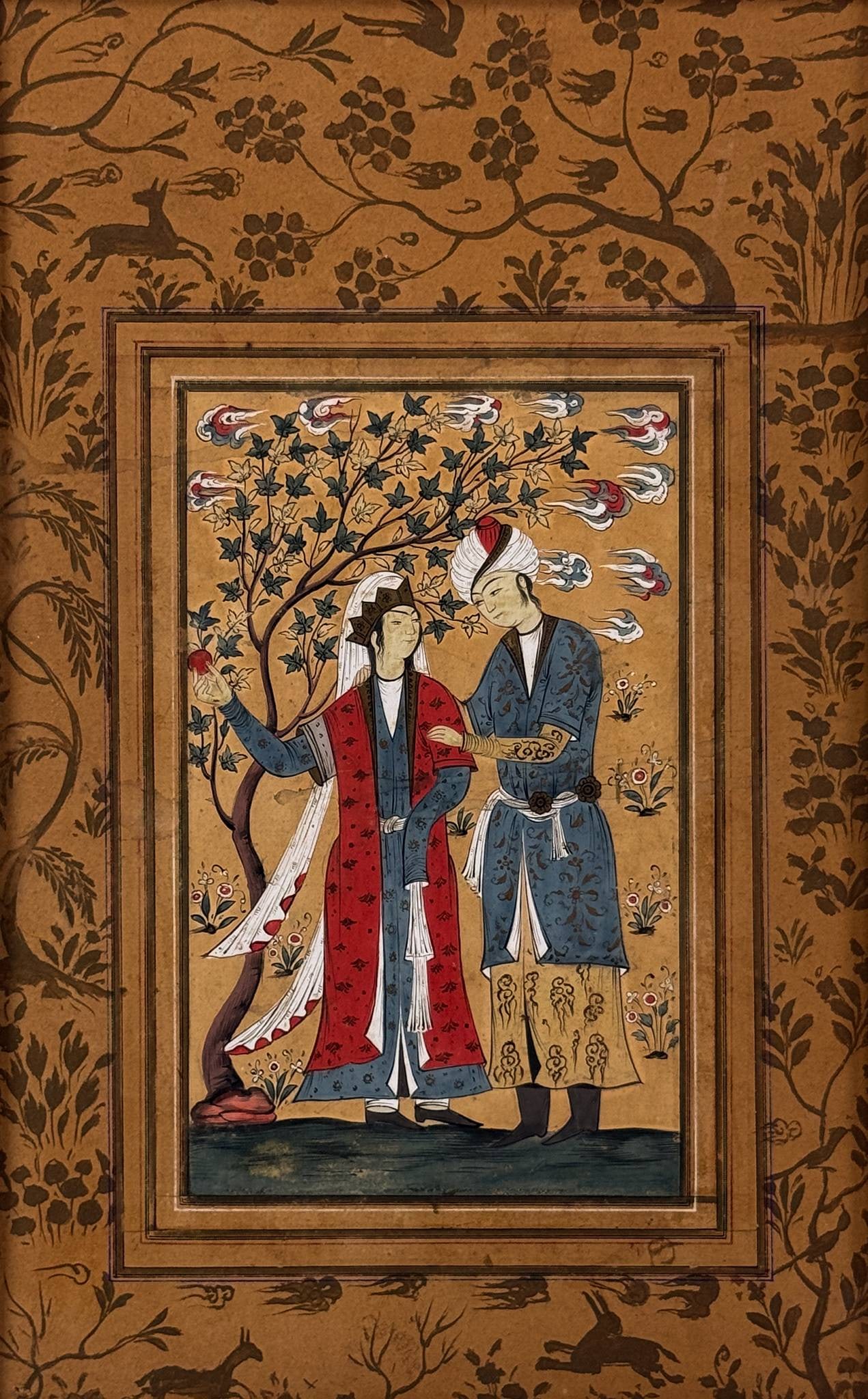 Two Fine Persian Paintings - 6